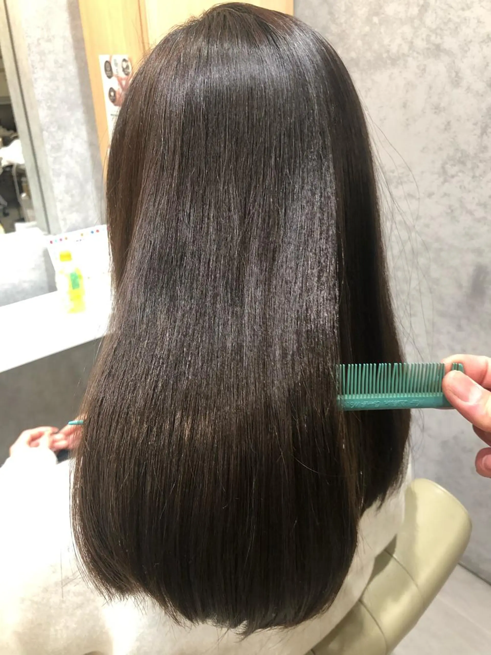 ロング ヘアカラー 縮毛矯正 トリートメント 【髪質改善特化･ 福田航洋】のヘアスタイル