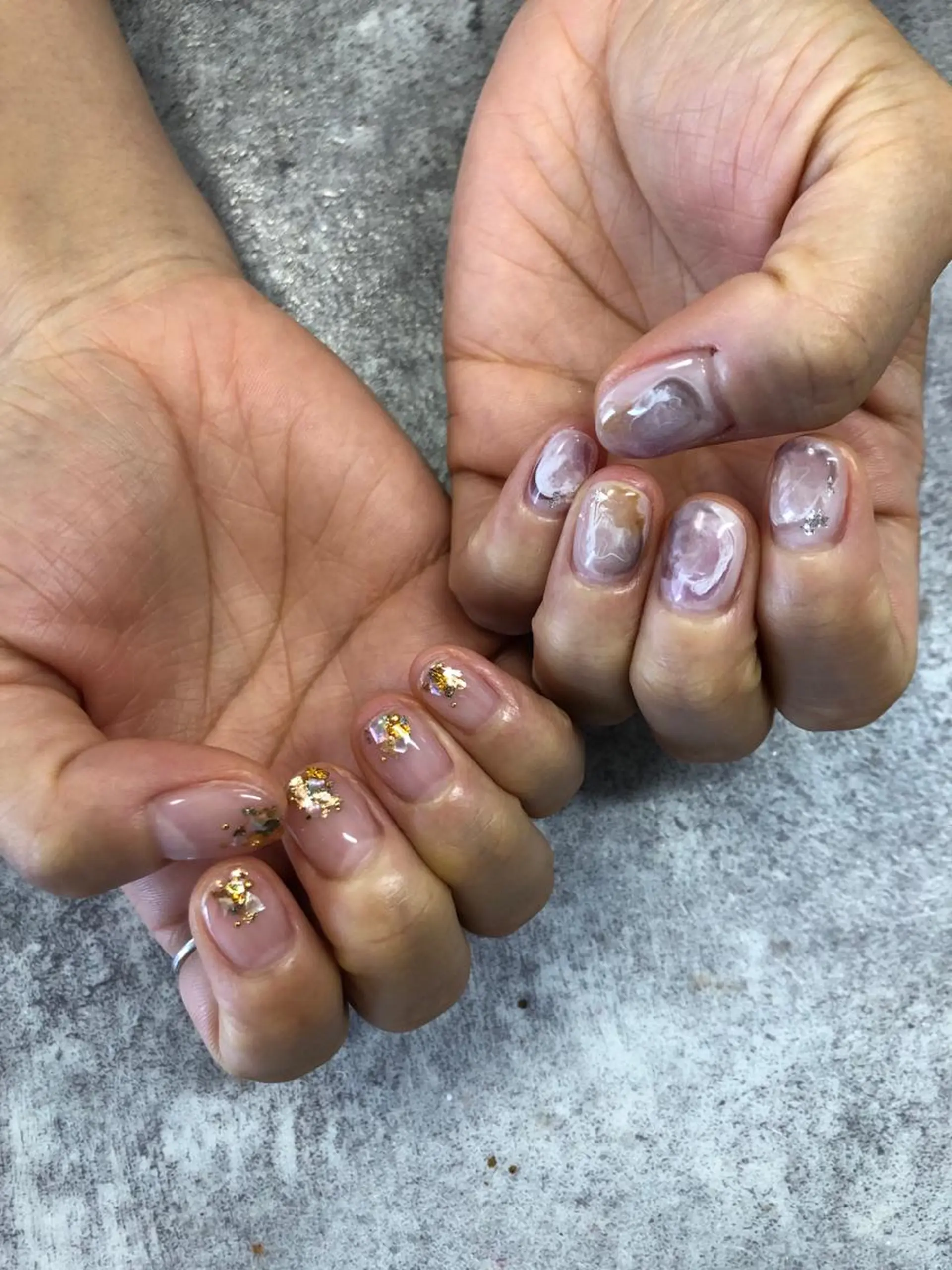 ネイル ハンドネイル 【LINON】 airiのネイルデザイン