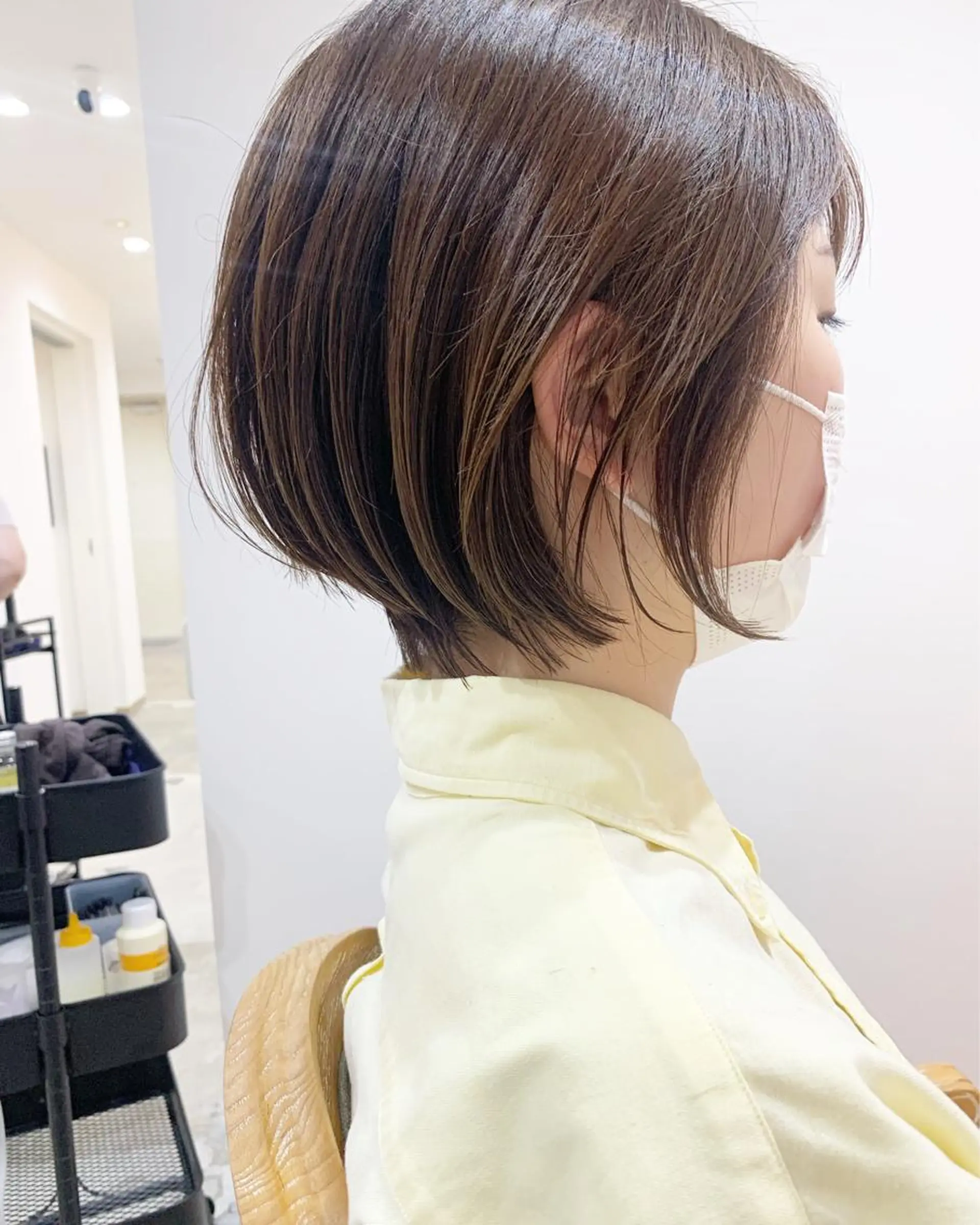 ショート ショートボブ ボブ ショートヘア ショート&ボブ井上 菜樹のヘアスタイル