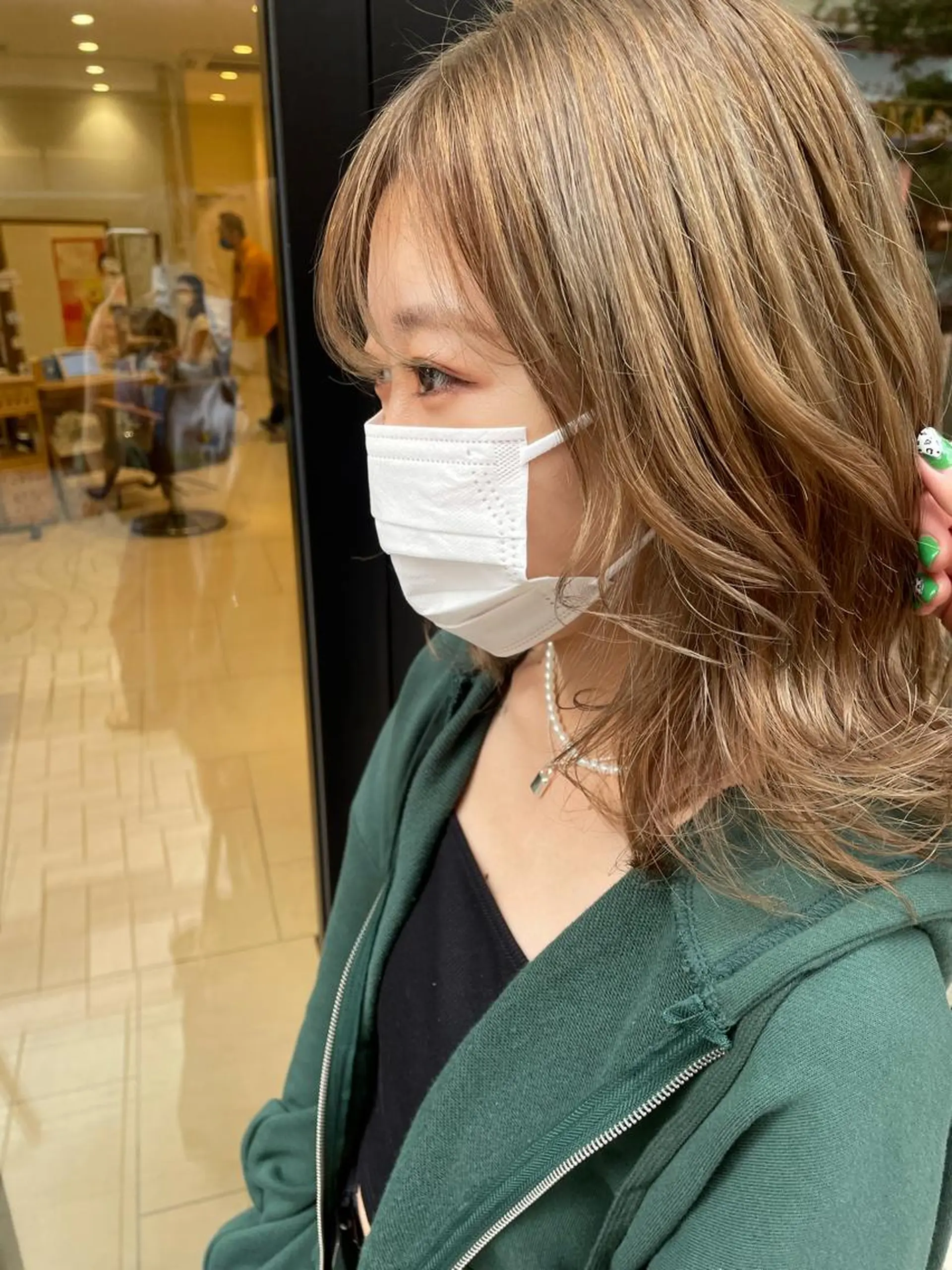 セミロング カラー 🩵ANELA東口 齋藤琴音💚のマツエク・マツパデザイン