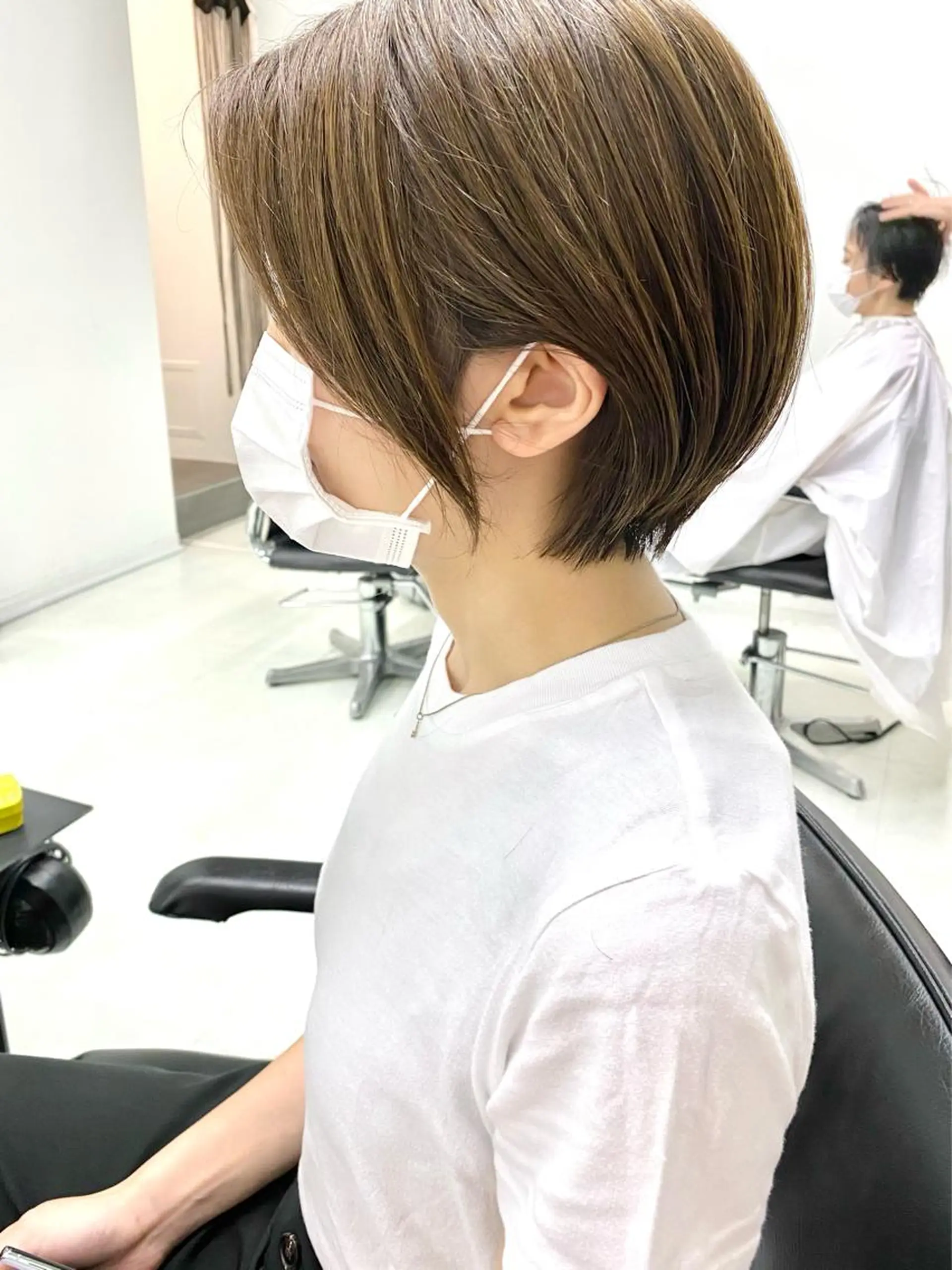 ショート カラー カット 似合わせ専門美容師 なかじまのヘアスタイル