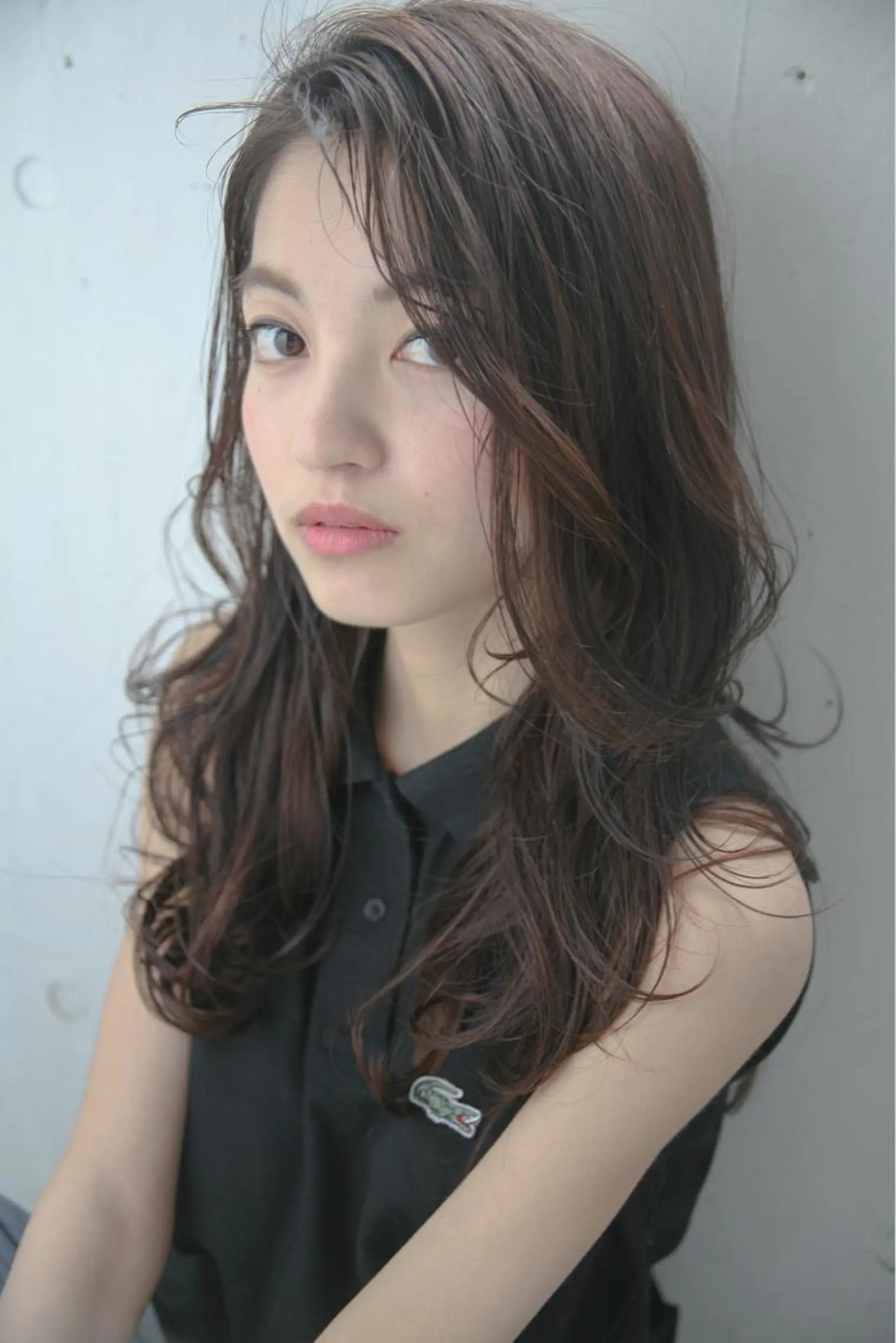 ロング パーマ デジタルパーマ 代官山 ボブヘアーのヘアスタイル