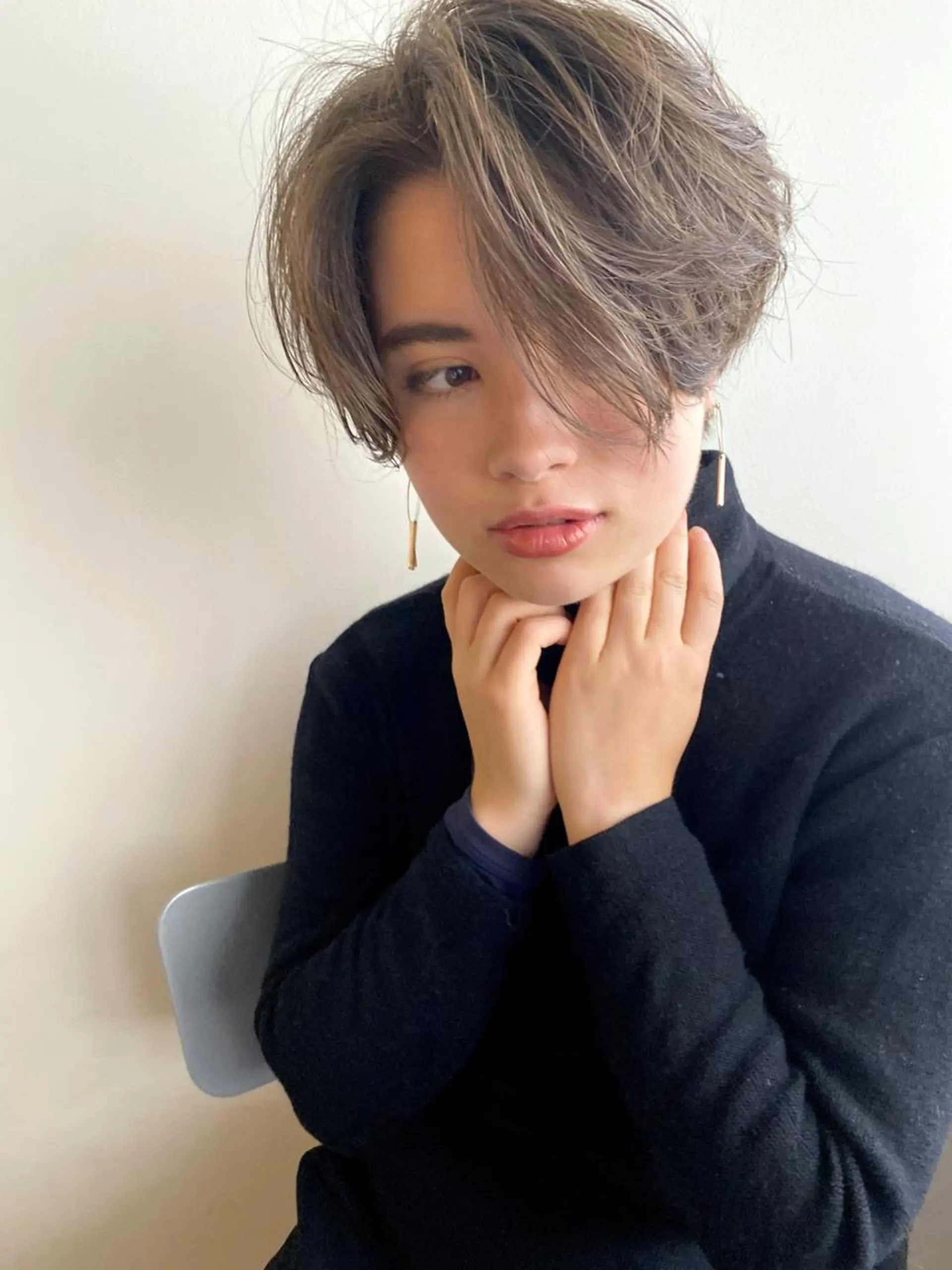 メンズ ボブ/レイヤー/透明 感カラー/Dai🌿のヘアスタイル