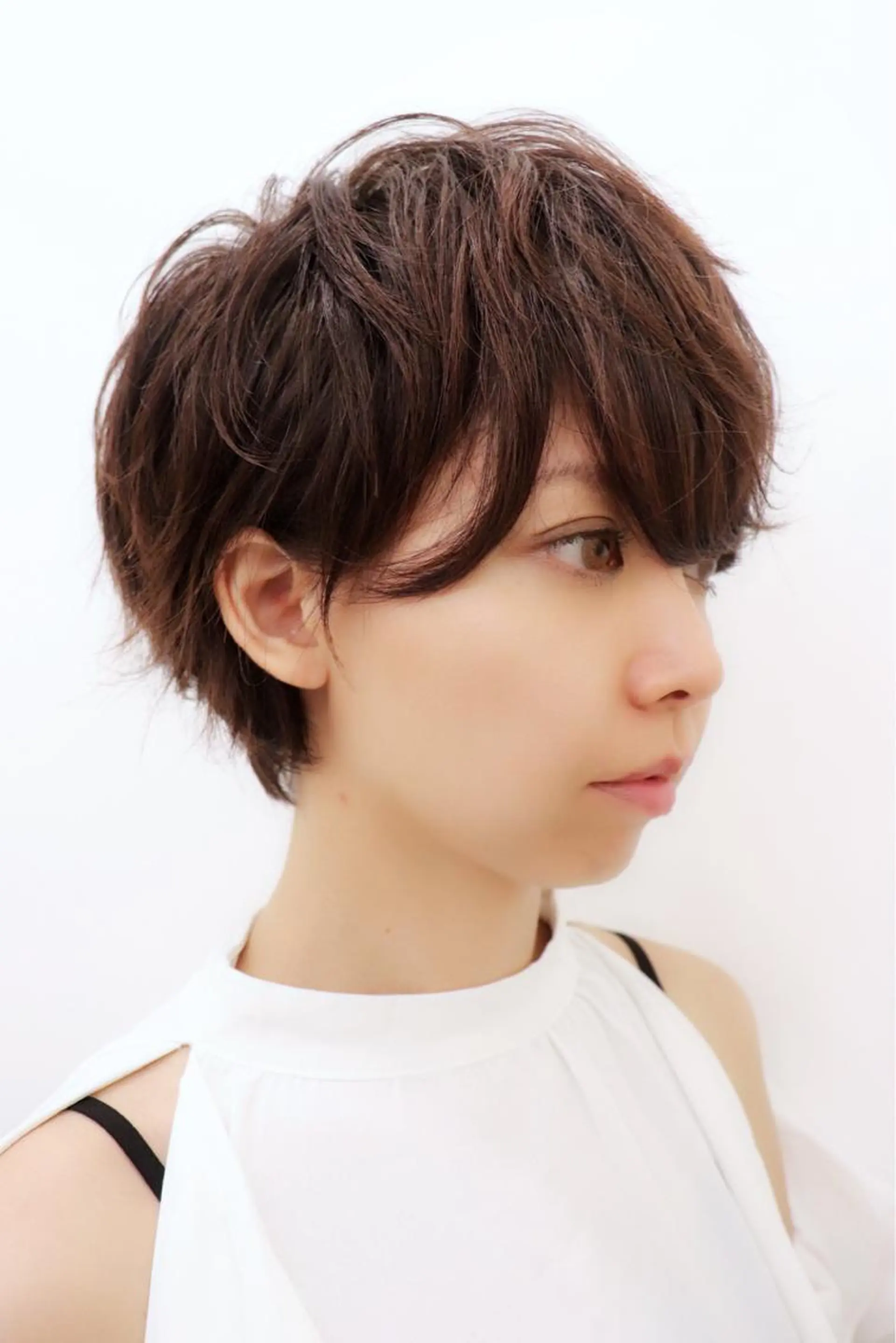 ショート カラー パーマ ショートヘア 二児のパパで店長な 戸田健治のヘアスタイル