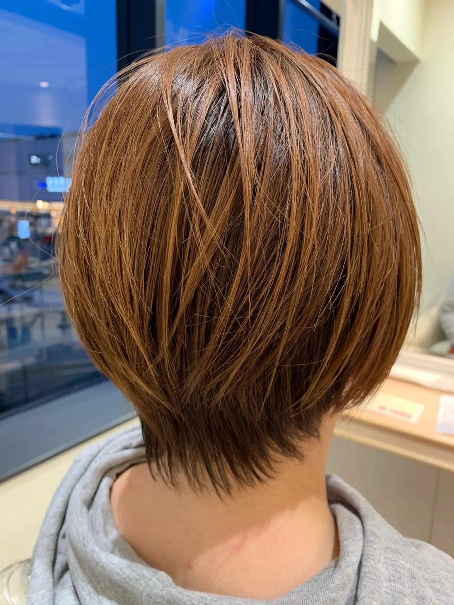 ショート 丸みショート ショートヘア カット 鈴木 華枝のヘアスタイル