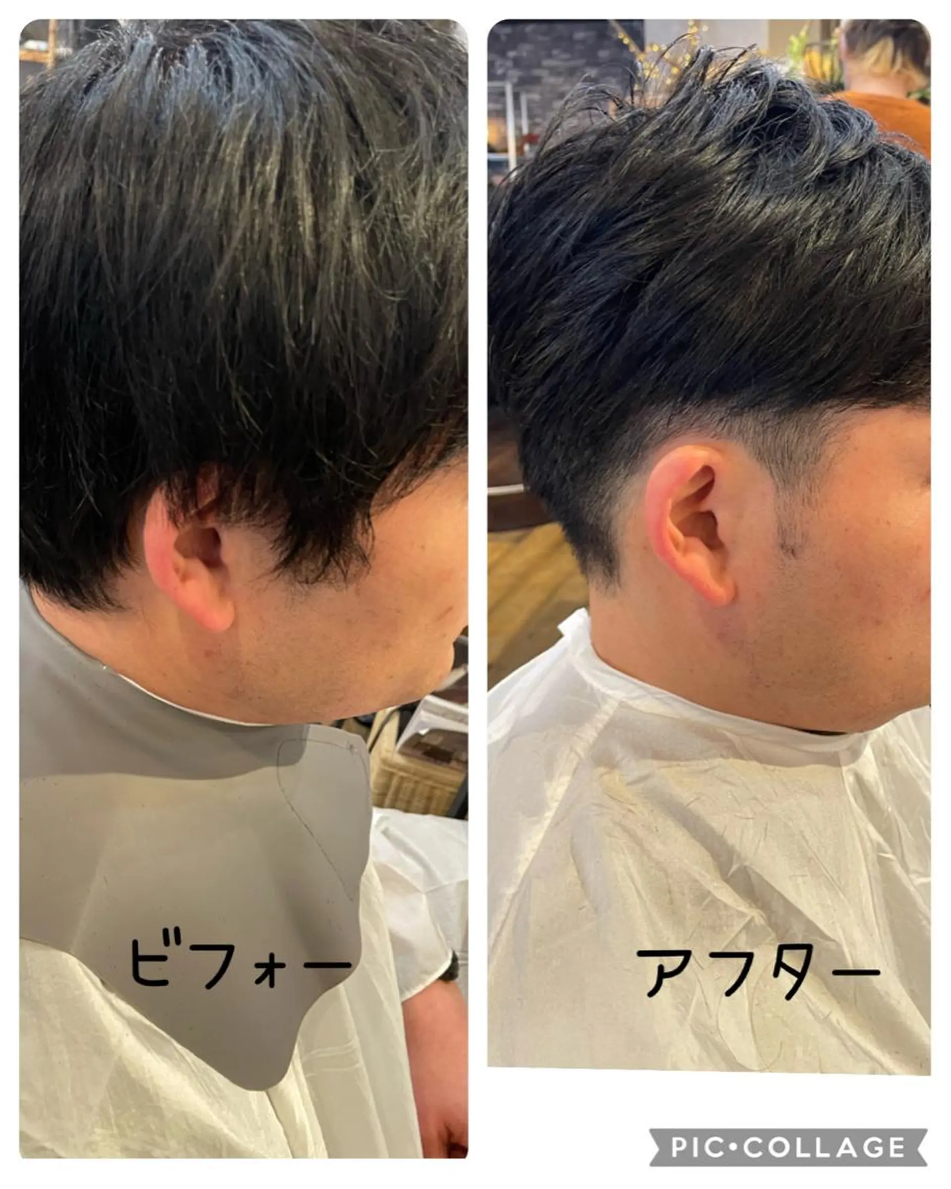 メンズ ツーブロック ひばりヶ丘美容室 カット石井里佳のヘアスタイル