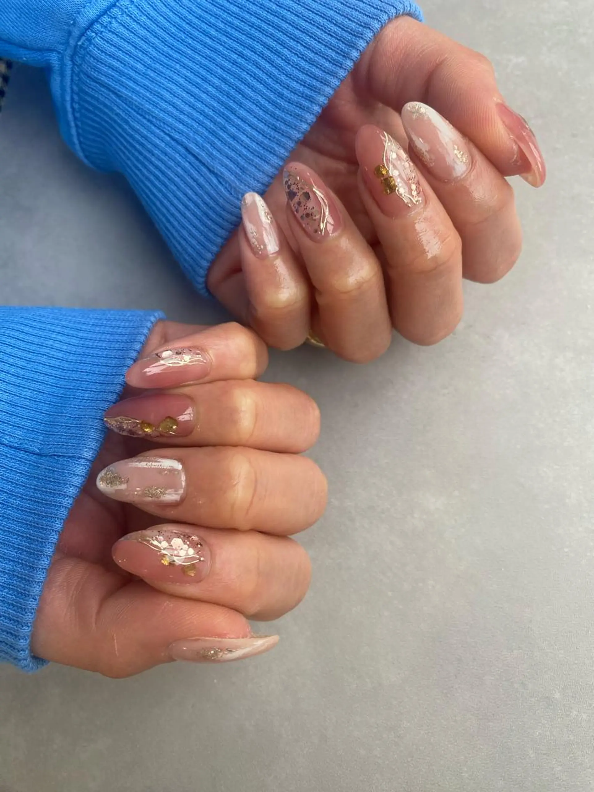 ネイル ピンク hyakutake itsumiのネイルデザイン