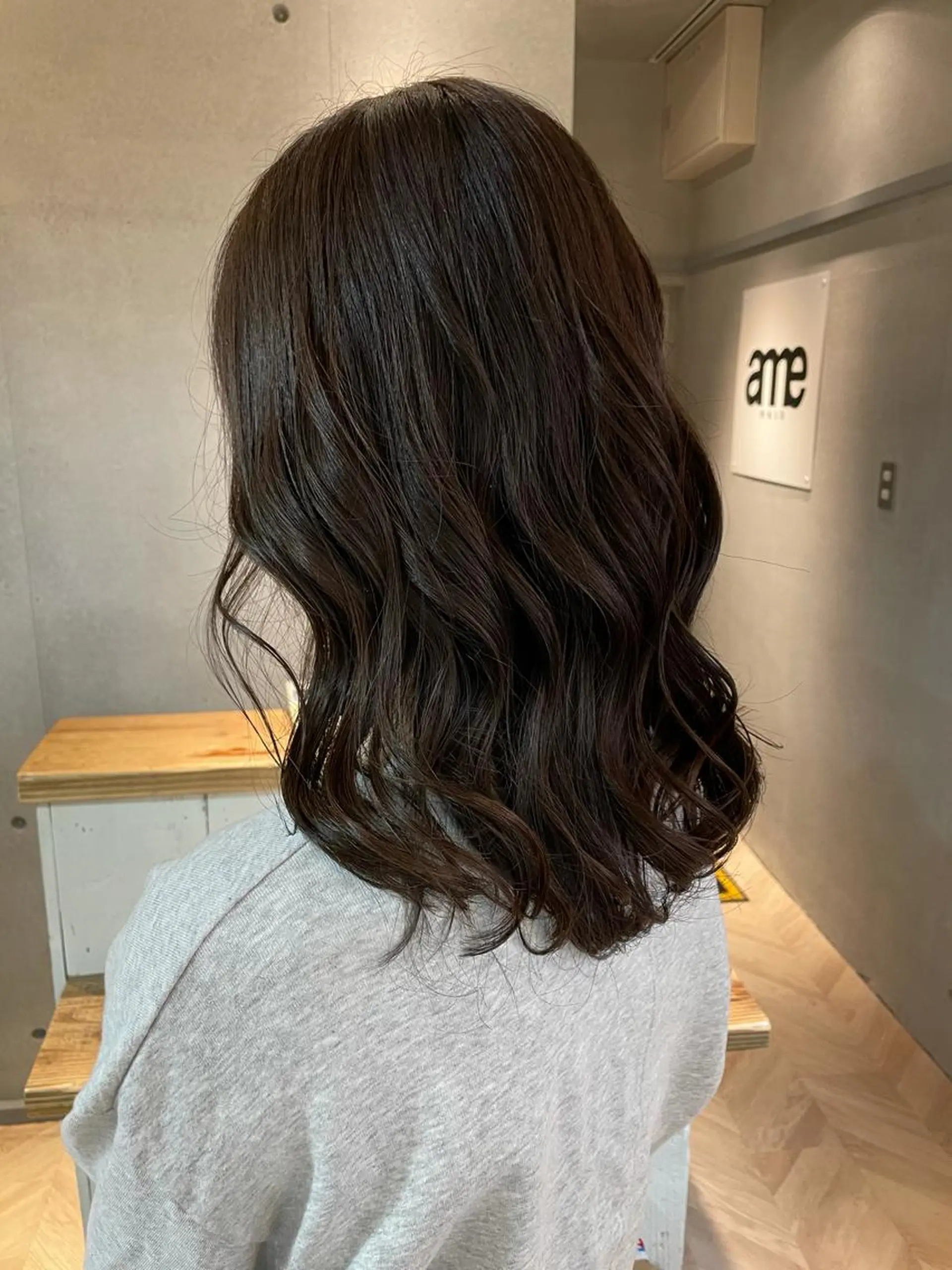 ロング カラー カット ヘアカラー しのはら まどかのヘアスタイル