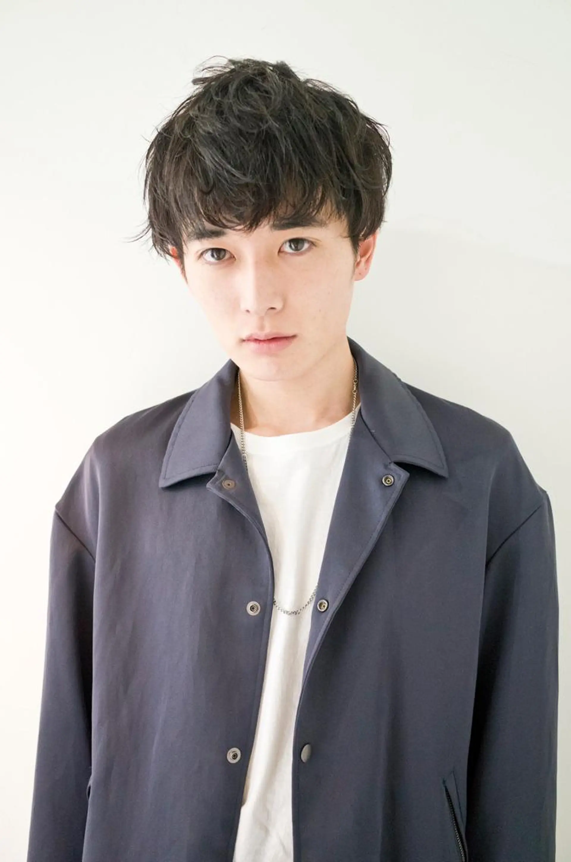 ショート カラー メンズ ショートヘア ✨メンズカット ニュアンスパーマ鷲野のヘアスタイル