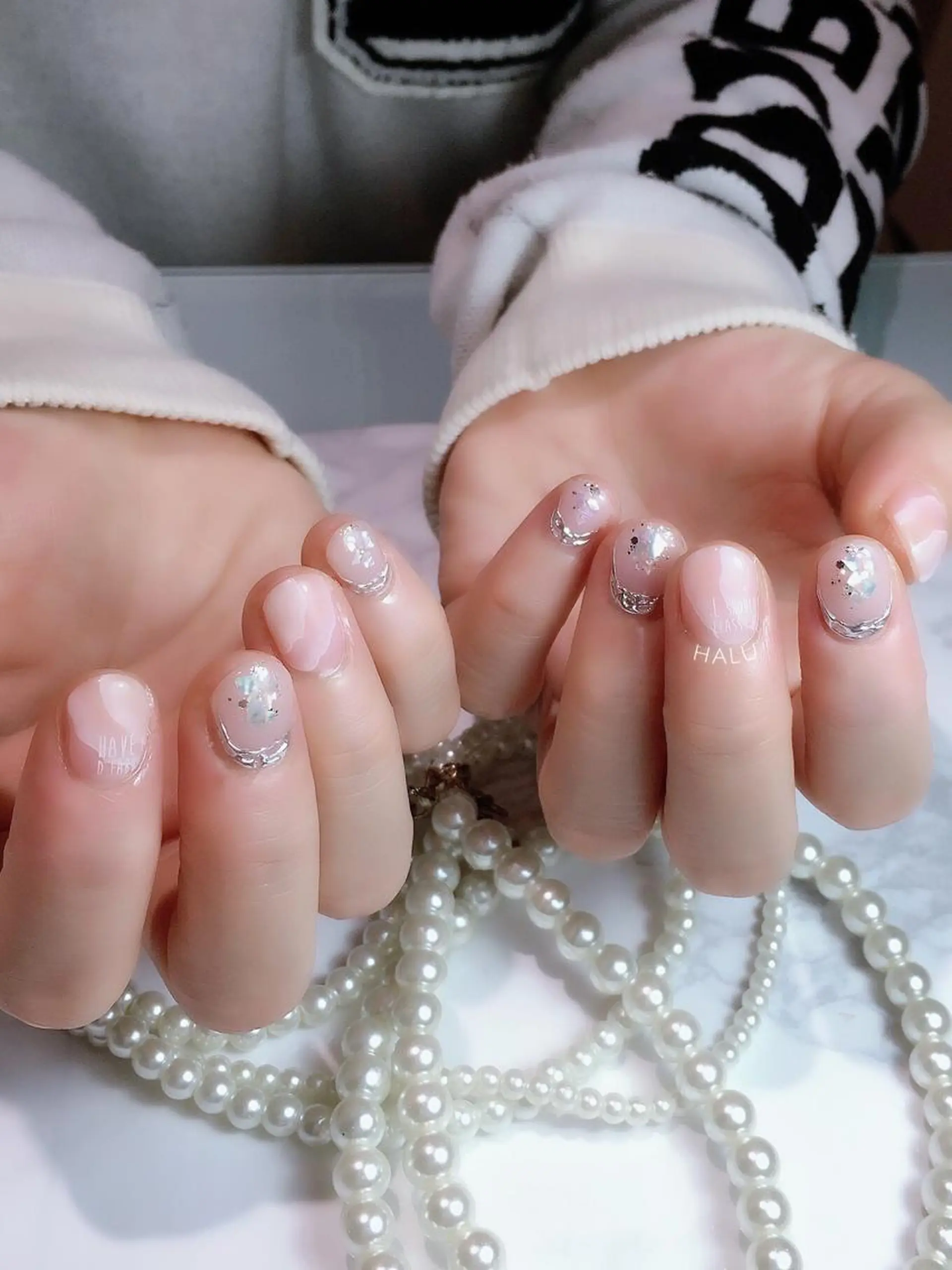 ネイル キラキラネイル HALU ハルのネイルデザイン