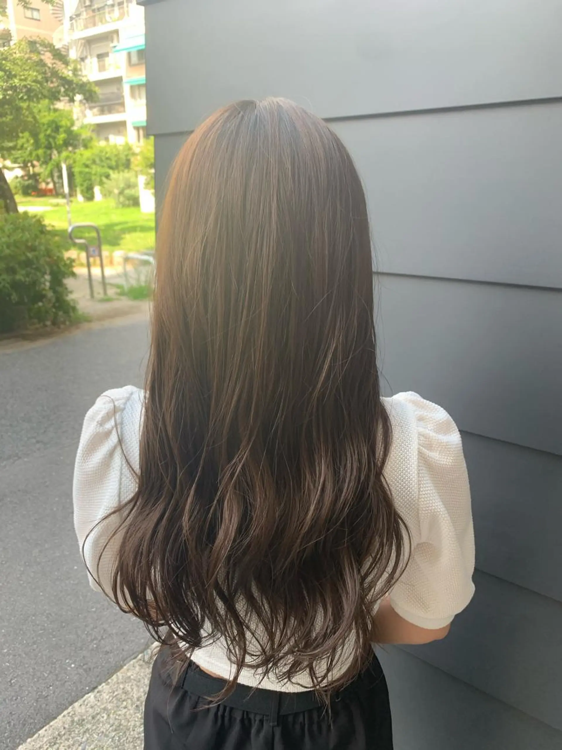ロング カラー パーマ STYLE袋町店 赤畠達弥のヘアスタイル