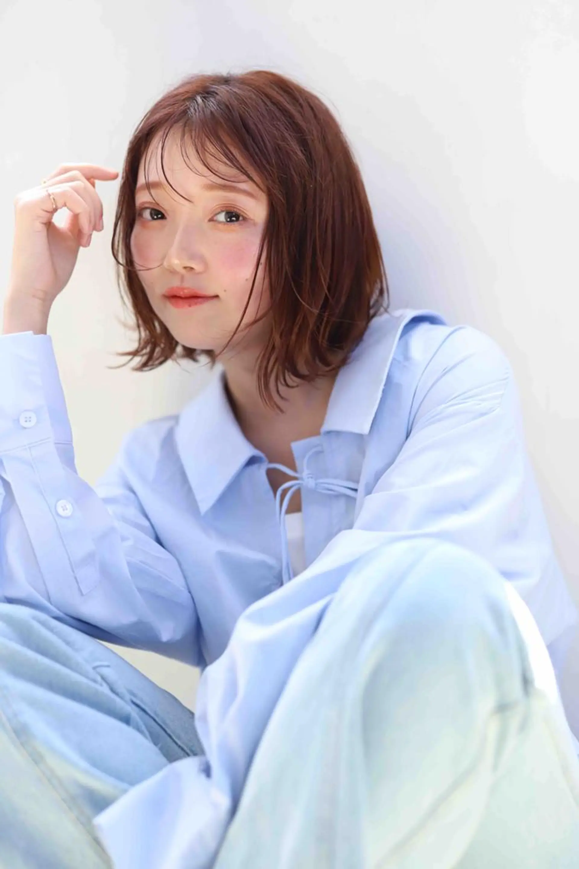 ミディアム cn nakaoのヘアスタイル