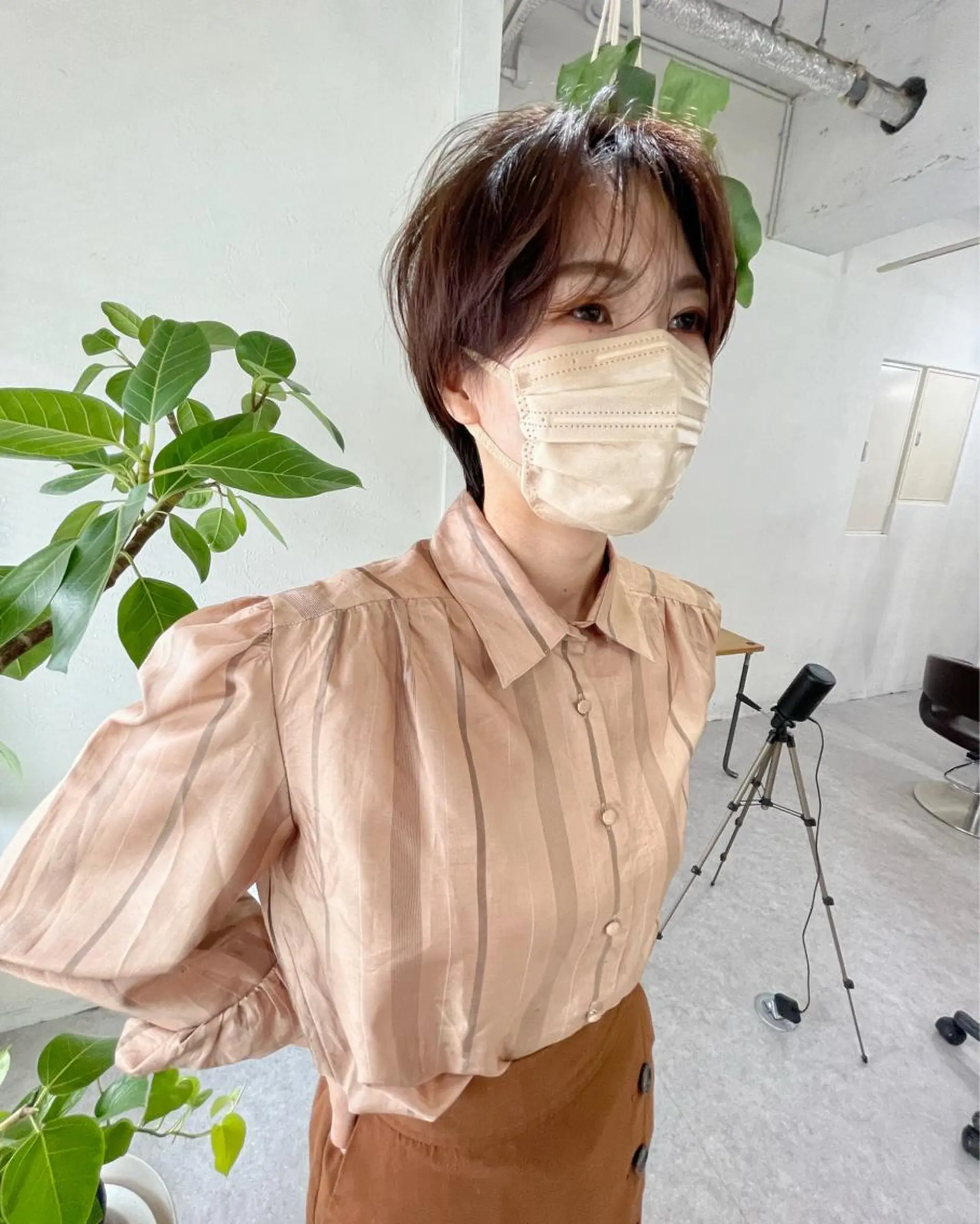 ショート カラー 緒方リエ 時短ショート・ボブのヘアスタイル