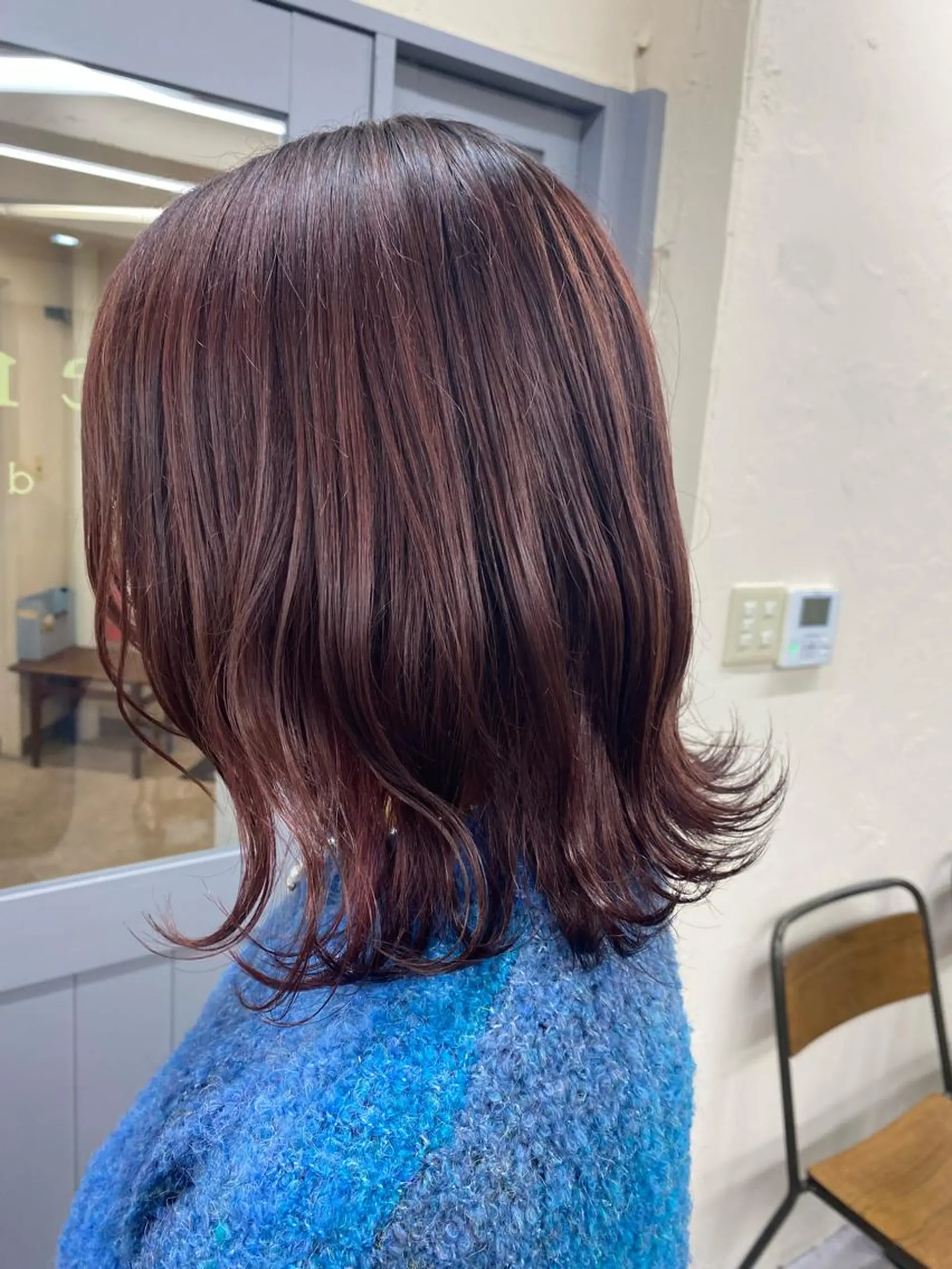 カラー レディースパーマ モデル募集RIKOのヘアスタイル