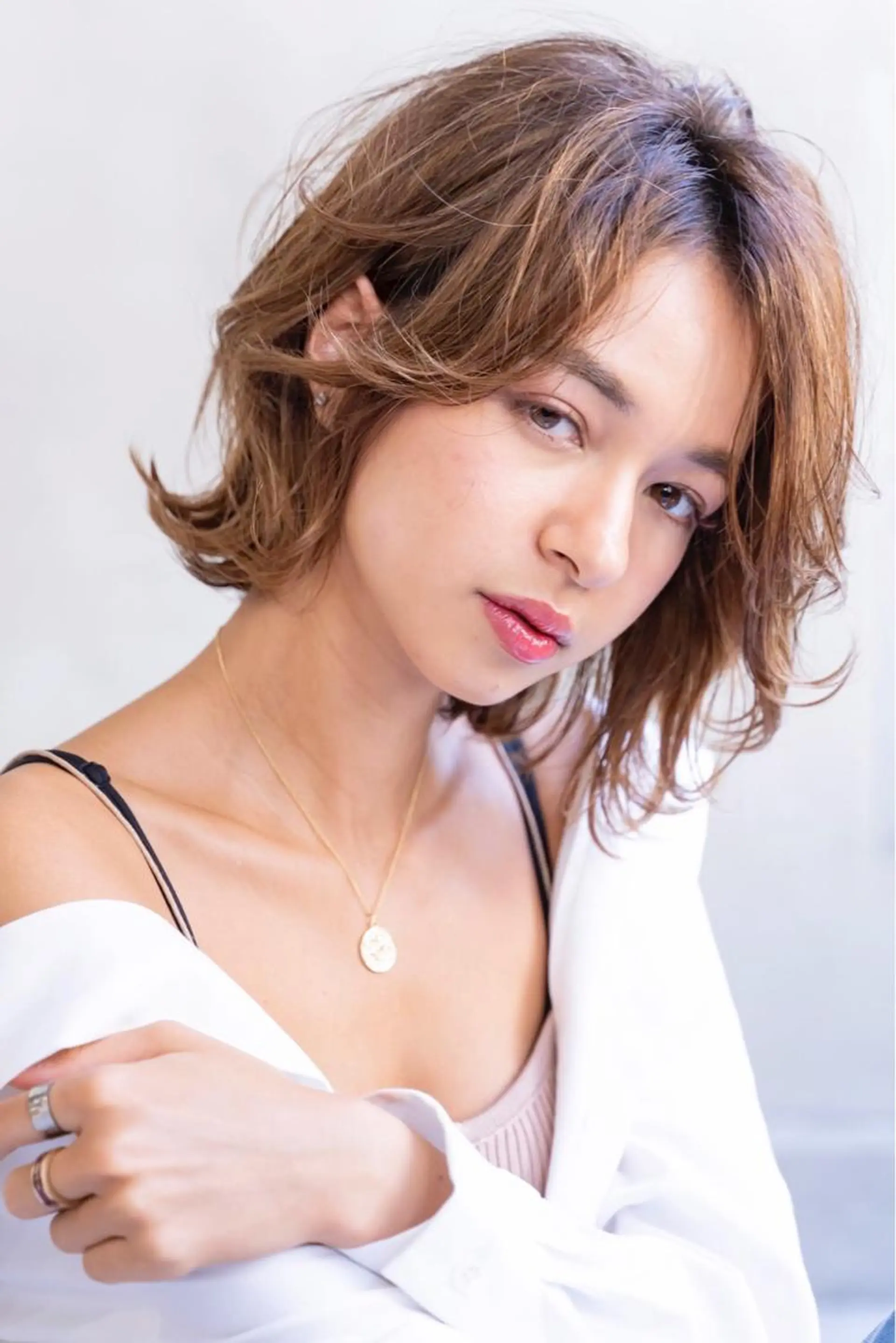 ミディアム カラー パーマ ヘアアレンジ メンズ キッズ ネイル マツエク・マツパ 韓国ヘア🫧 KAZUTOのヘアスタイル
