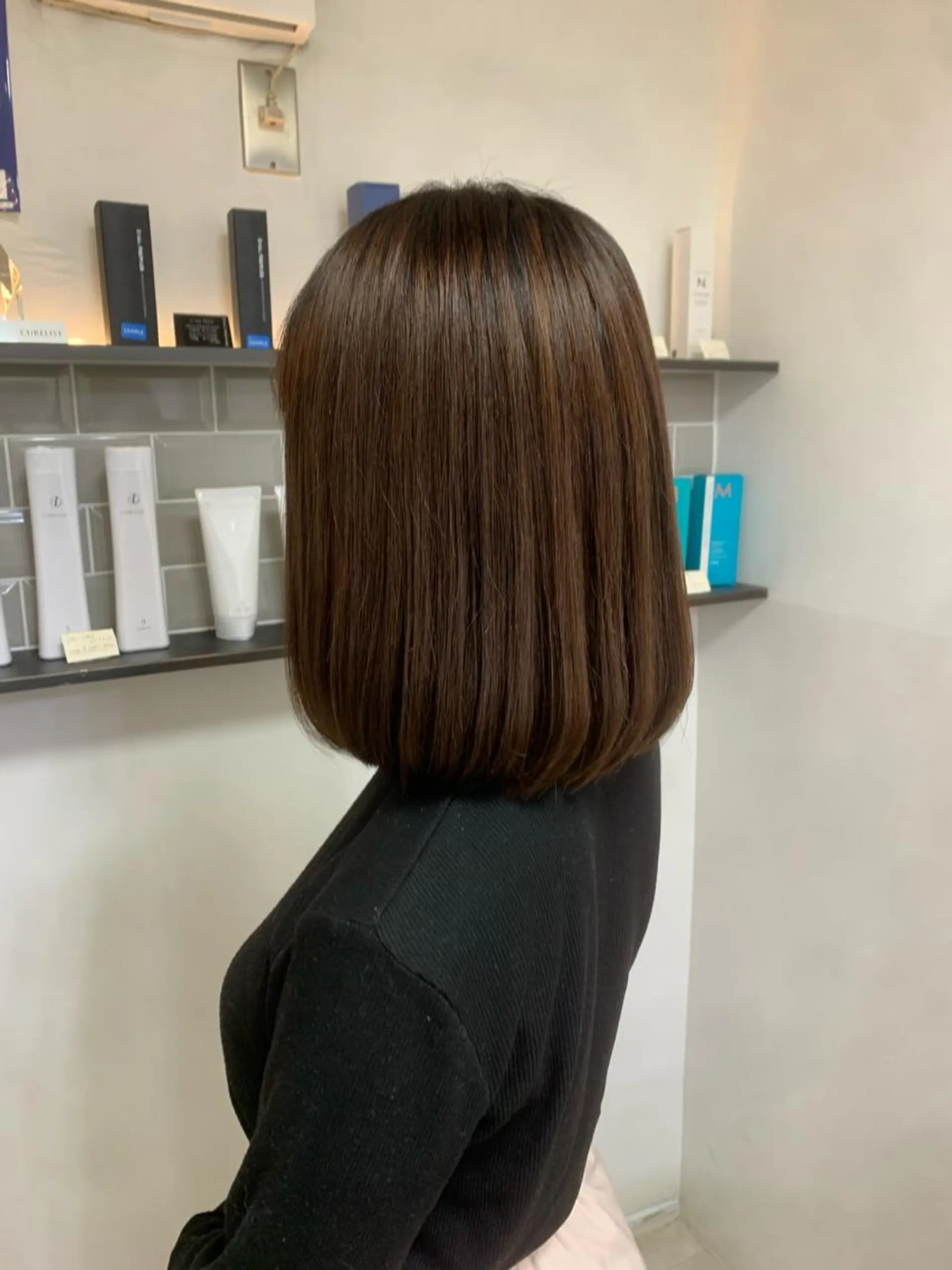 ミディアム Atelier NEWYORK　三ノ輪店所属・アトリエニューヨーク 三ノ輪店のヘアスタイル