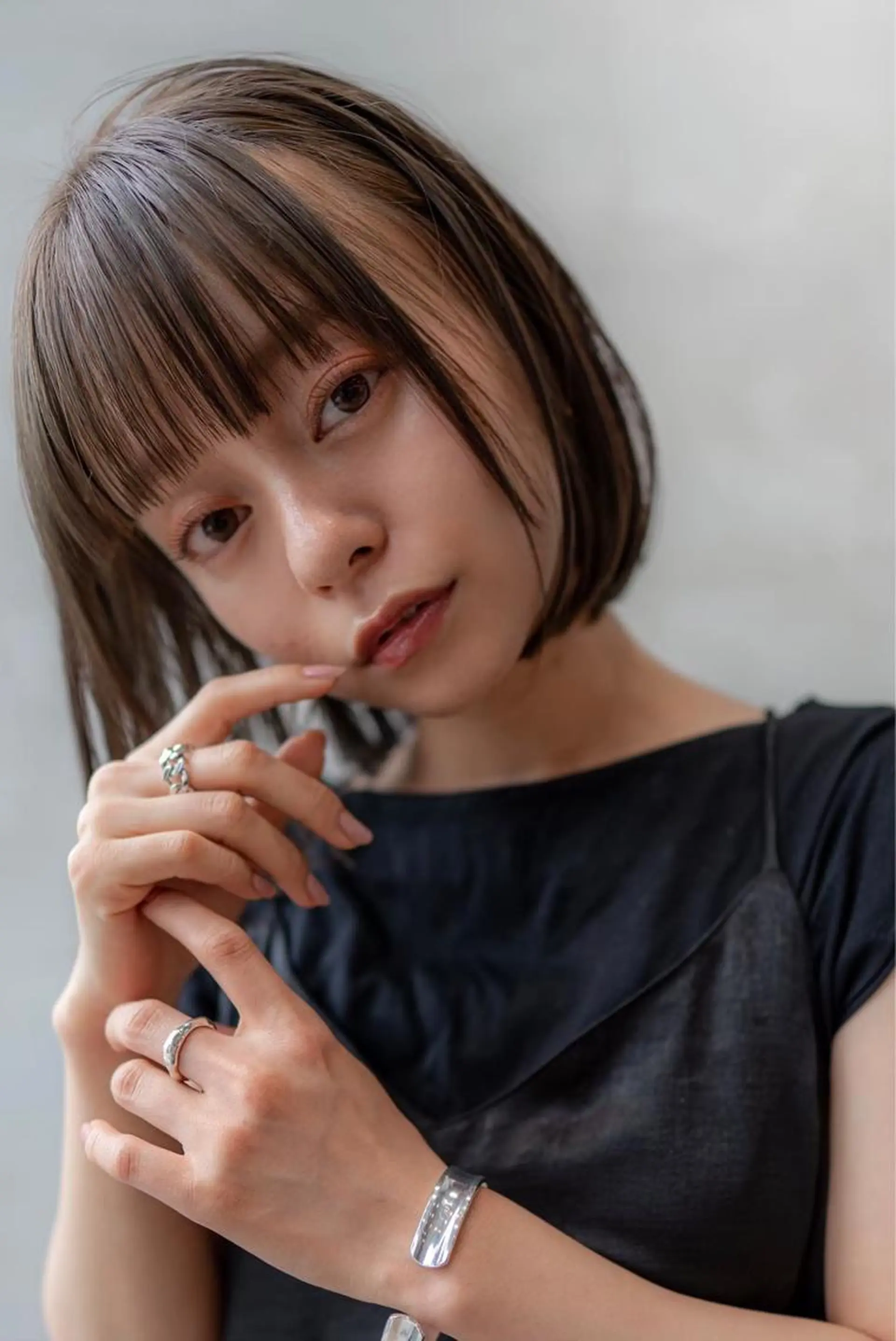 ショート カラー 10月限定モニター 髪質改善美髪矯正のヘアスタイル