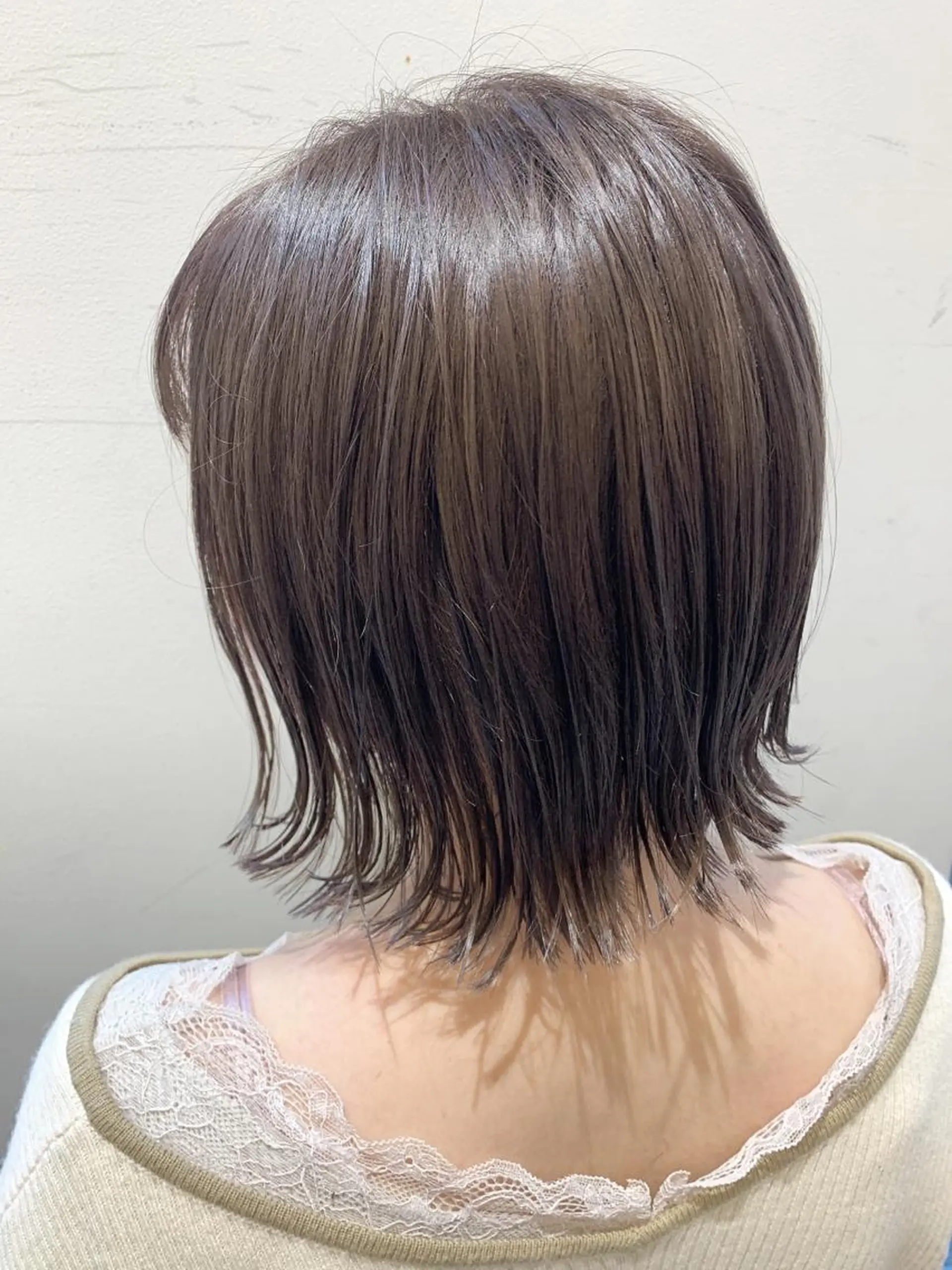 ミディアム カラー アッシュ 透明感カラー カット ヘアカラー トリートメント 🦖鶴岡香純🦖 5/1から復帰しますのヘアスタイル