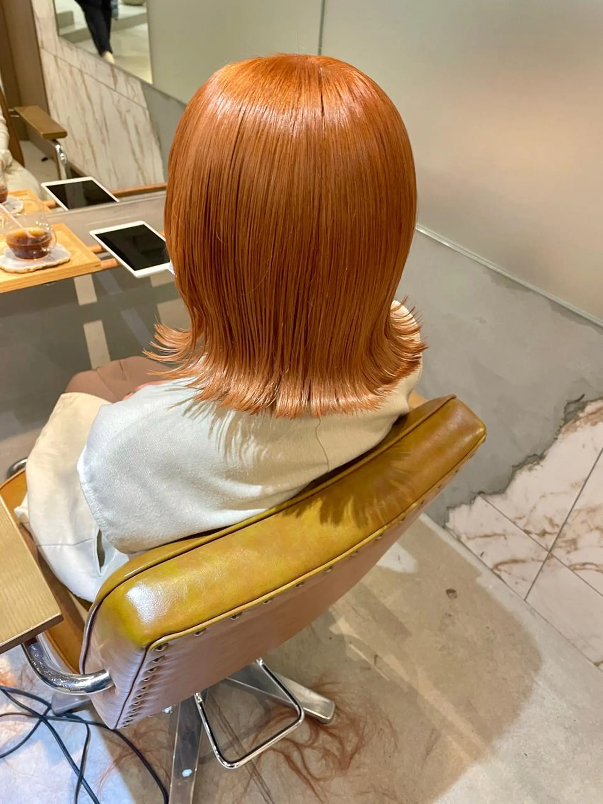 ミディアム カラー 韓国風ヘア ヘアカラー トリートメント ヘアセット 💎韓国風レイヤー /ボブ💎Namiのヘアスタイル