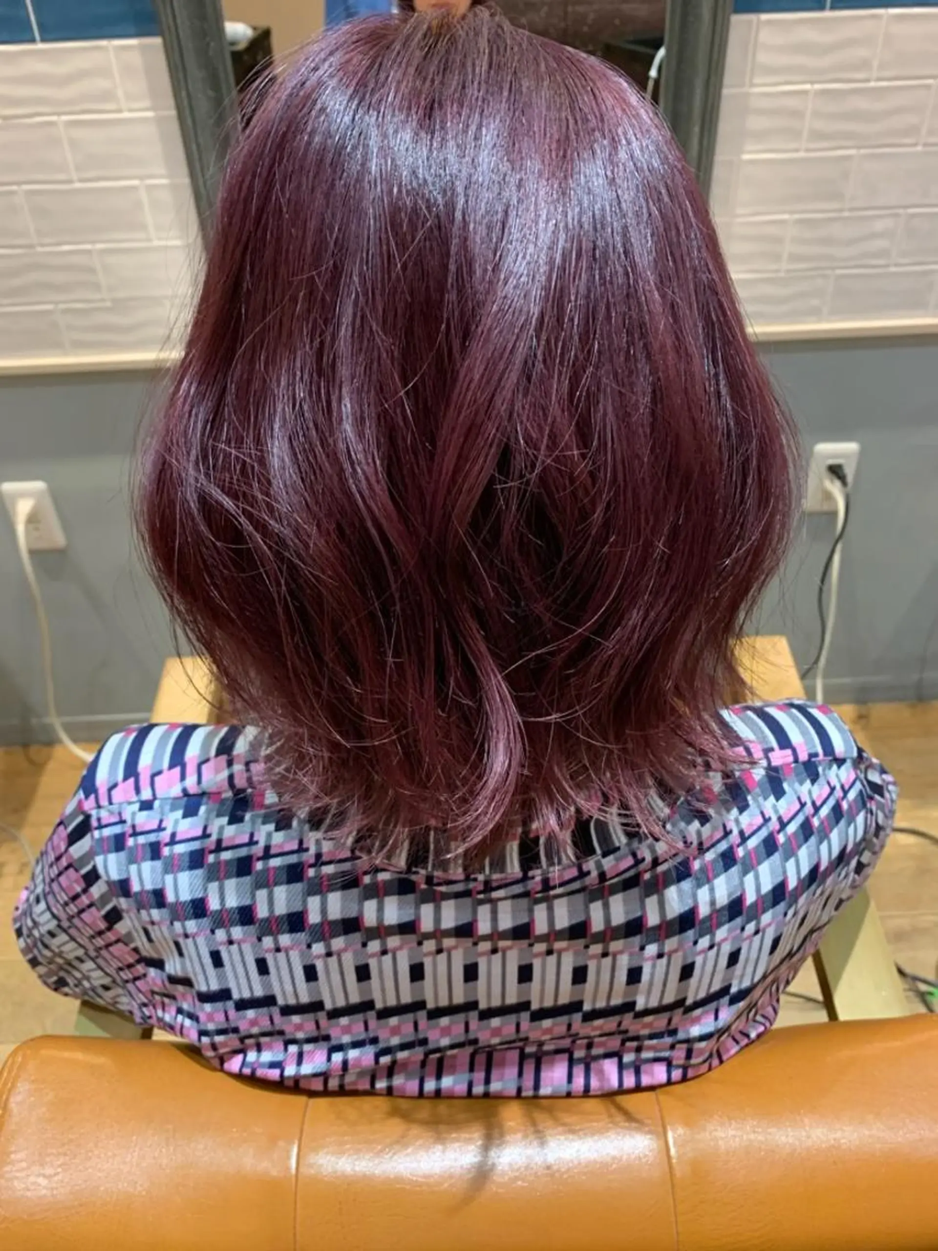ミディアム カット ヘアカラー トリートメント ✨髪質改善✖︎顔周り レイヤー✨ナカムラのヘアスタイル