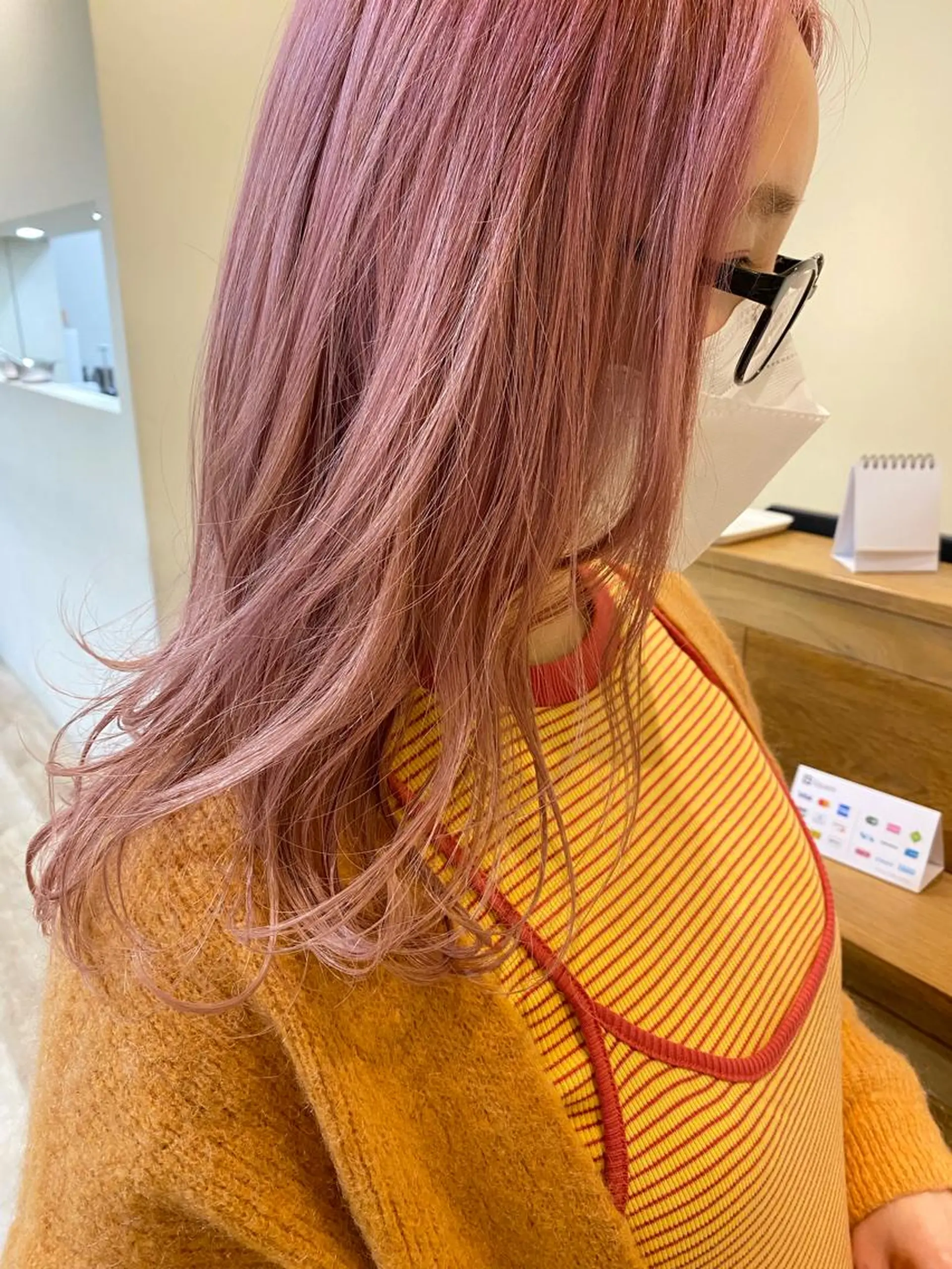 セミロング solo店長 大橋康智のヘアスタイル