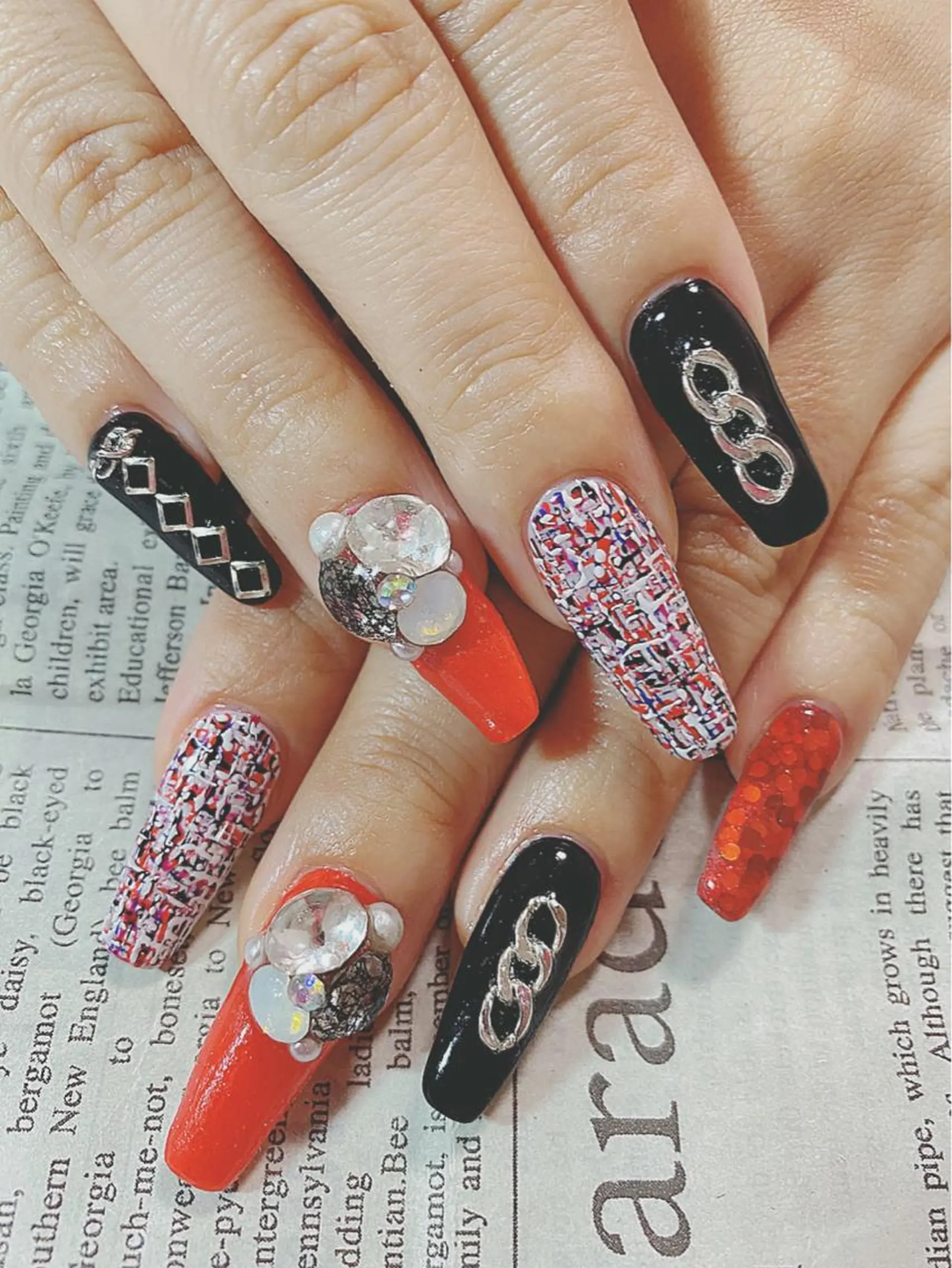 ネイル ハンドネイル ハンドケア 森山 舞のネイルデザイン