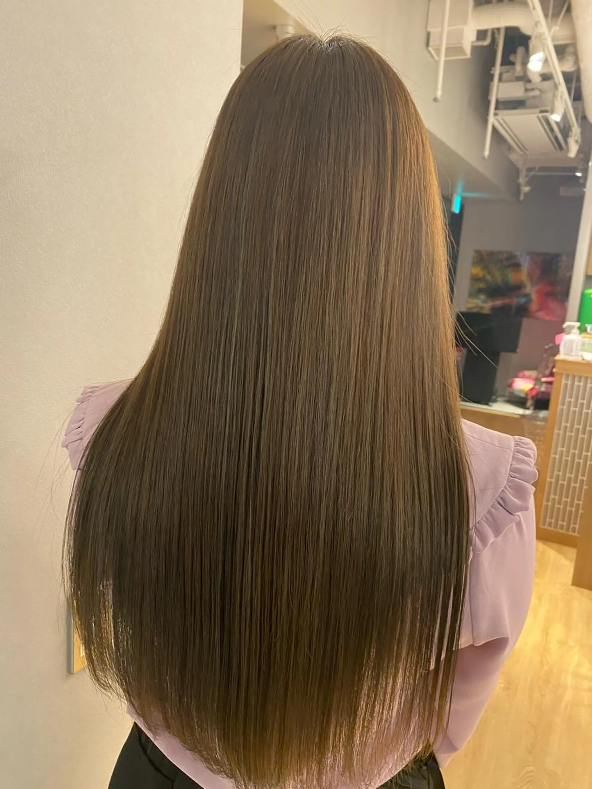 ロング unopulir 景山　凌のヘアスタイル