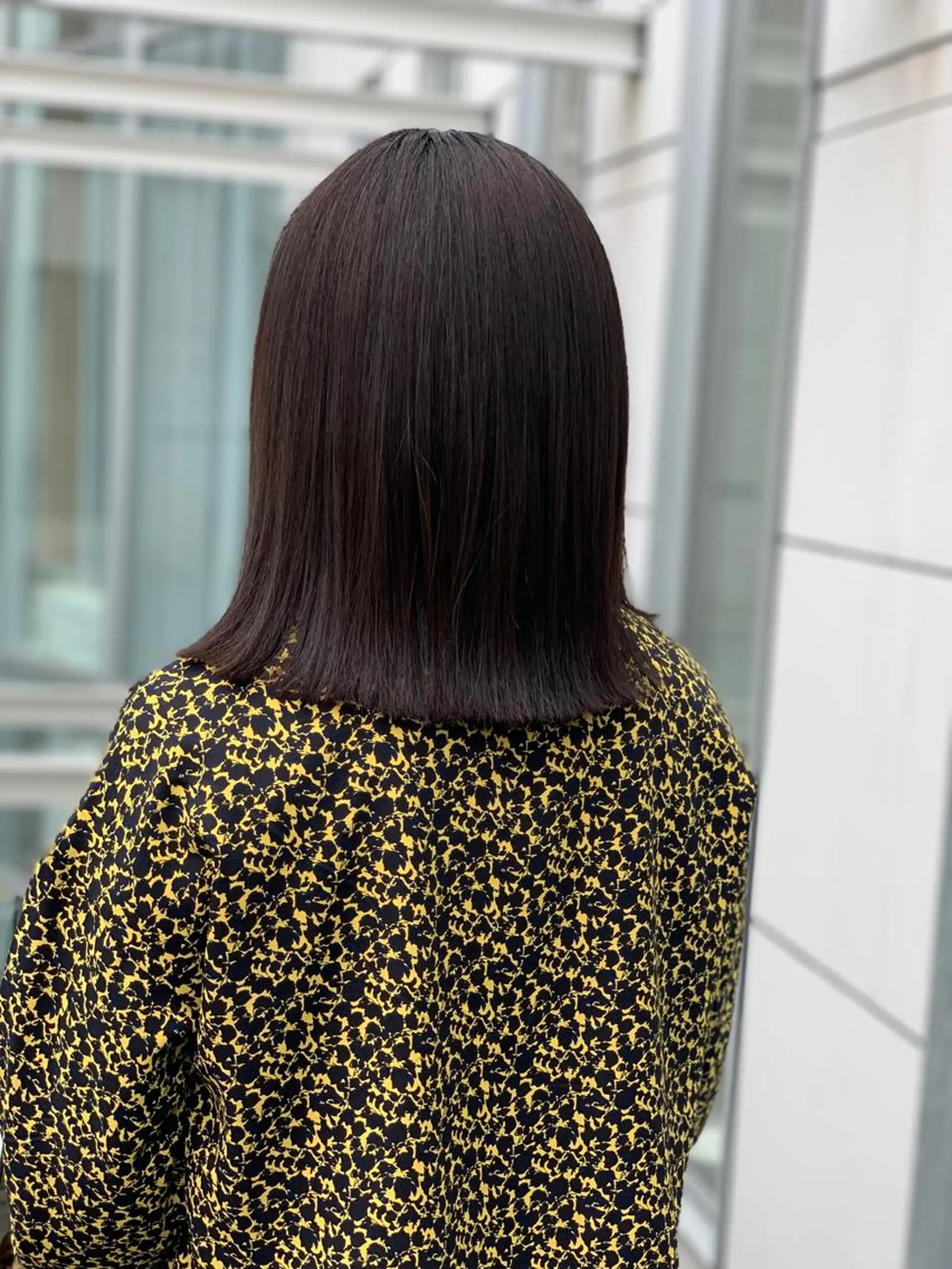 ミディアム パーマ ヘアアレンジ ミディアムパーマ 外ハネヘア 縮毛矯正 トリートメント ストレートパーマ BRAIDS💎愛子 大人ハイライト💎のヘアスタイル