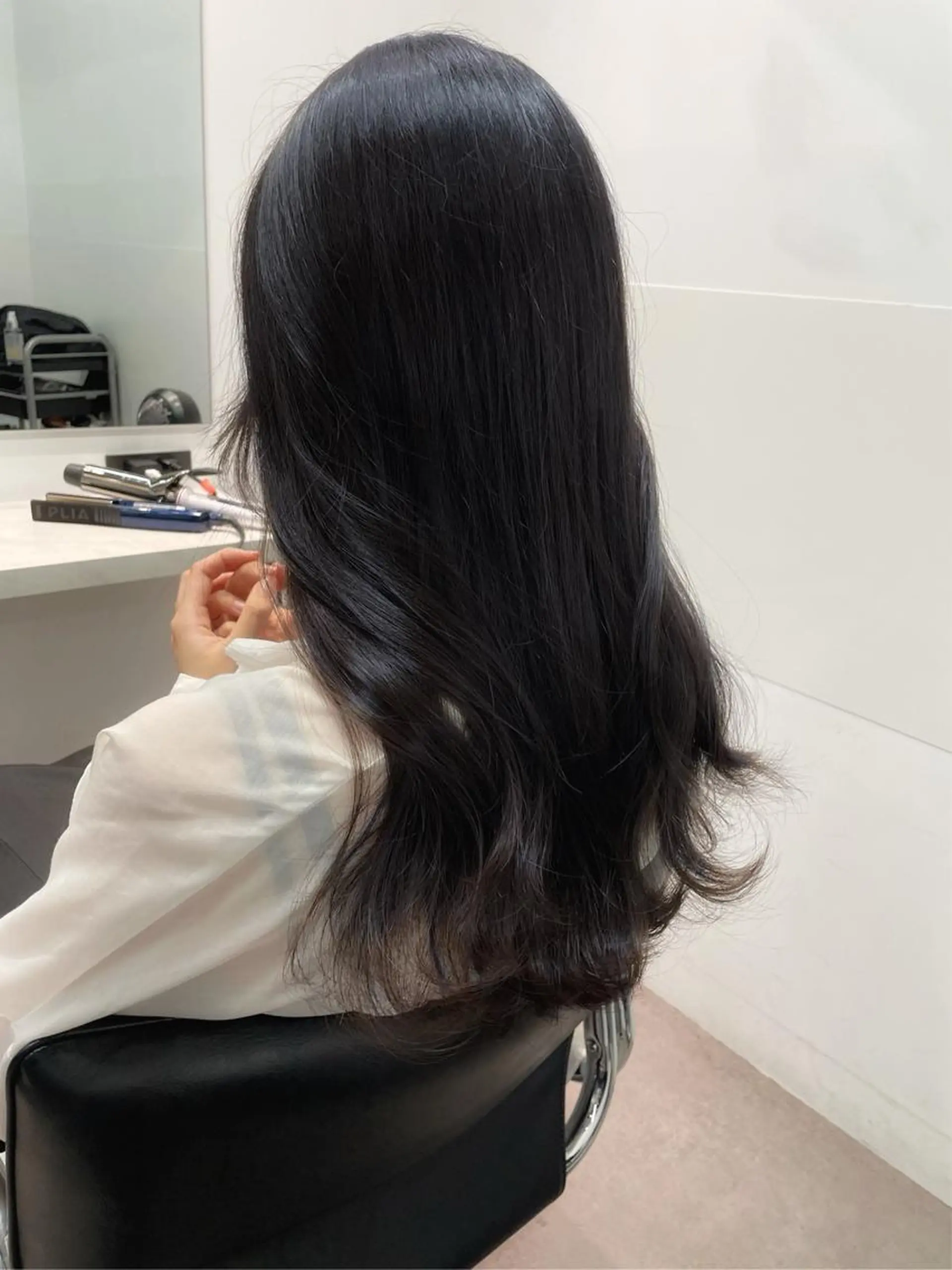 ミディアム カラー 韓国ヘア 店長NEGIのヘアスタイル