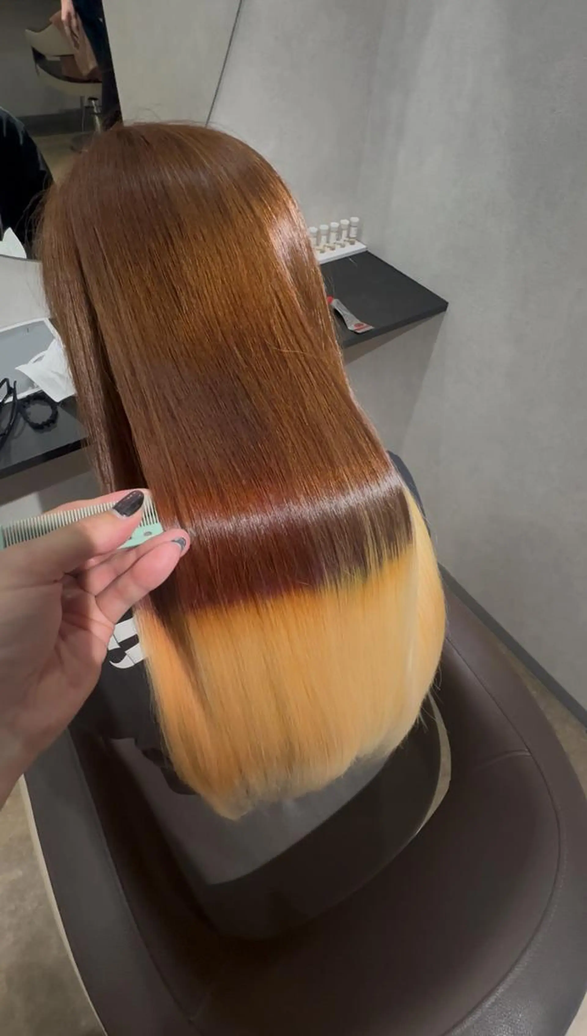 ロング トリートメント 服部飛鳥 縮毛矯正 髪を綺麗にする人 栄のヘアスタイル