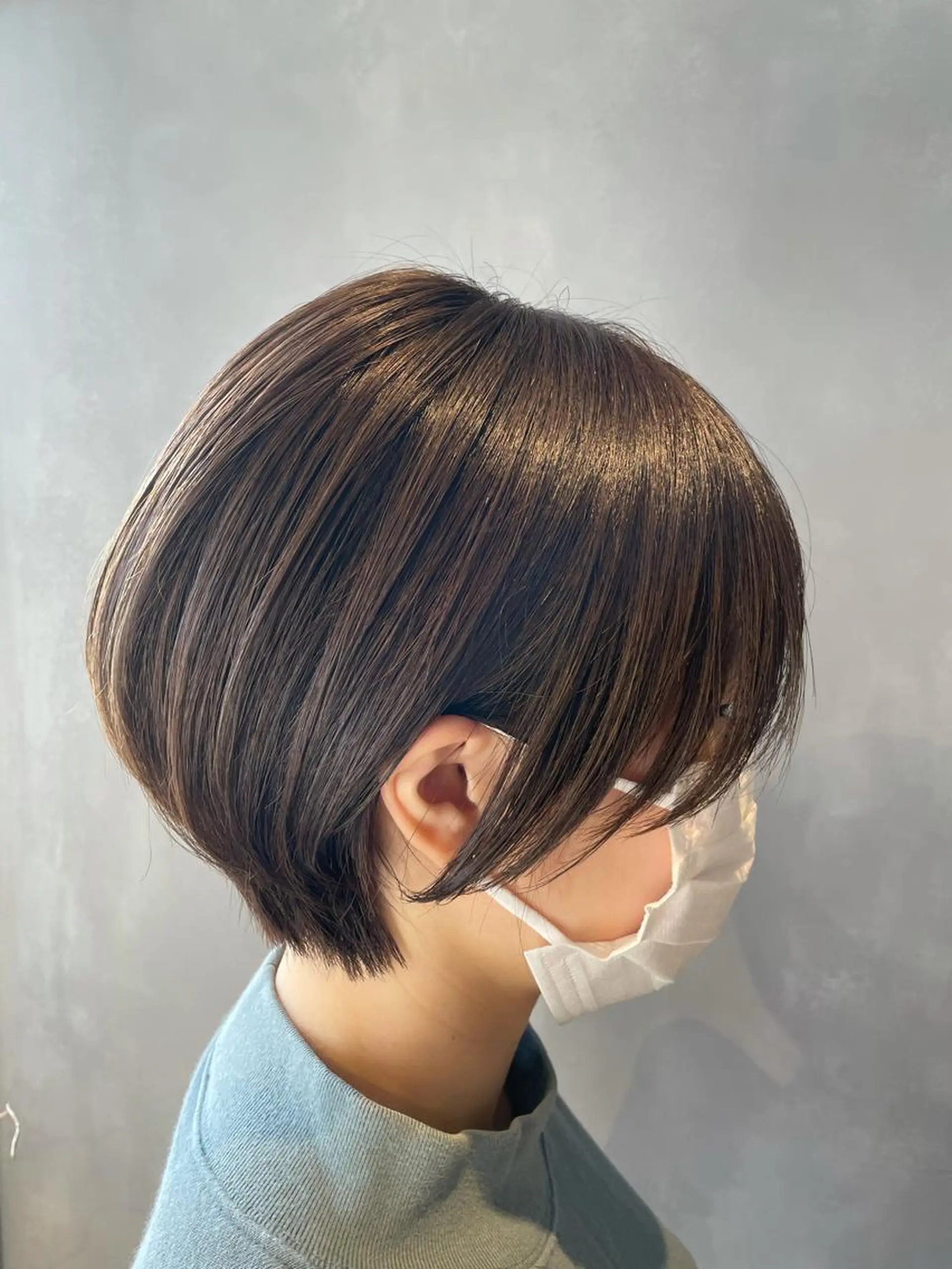 ショート ショートヘア カット 長谷川 沙紀のヘアスタイル