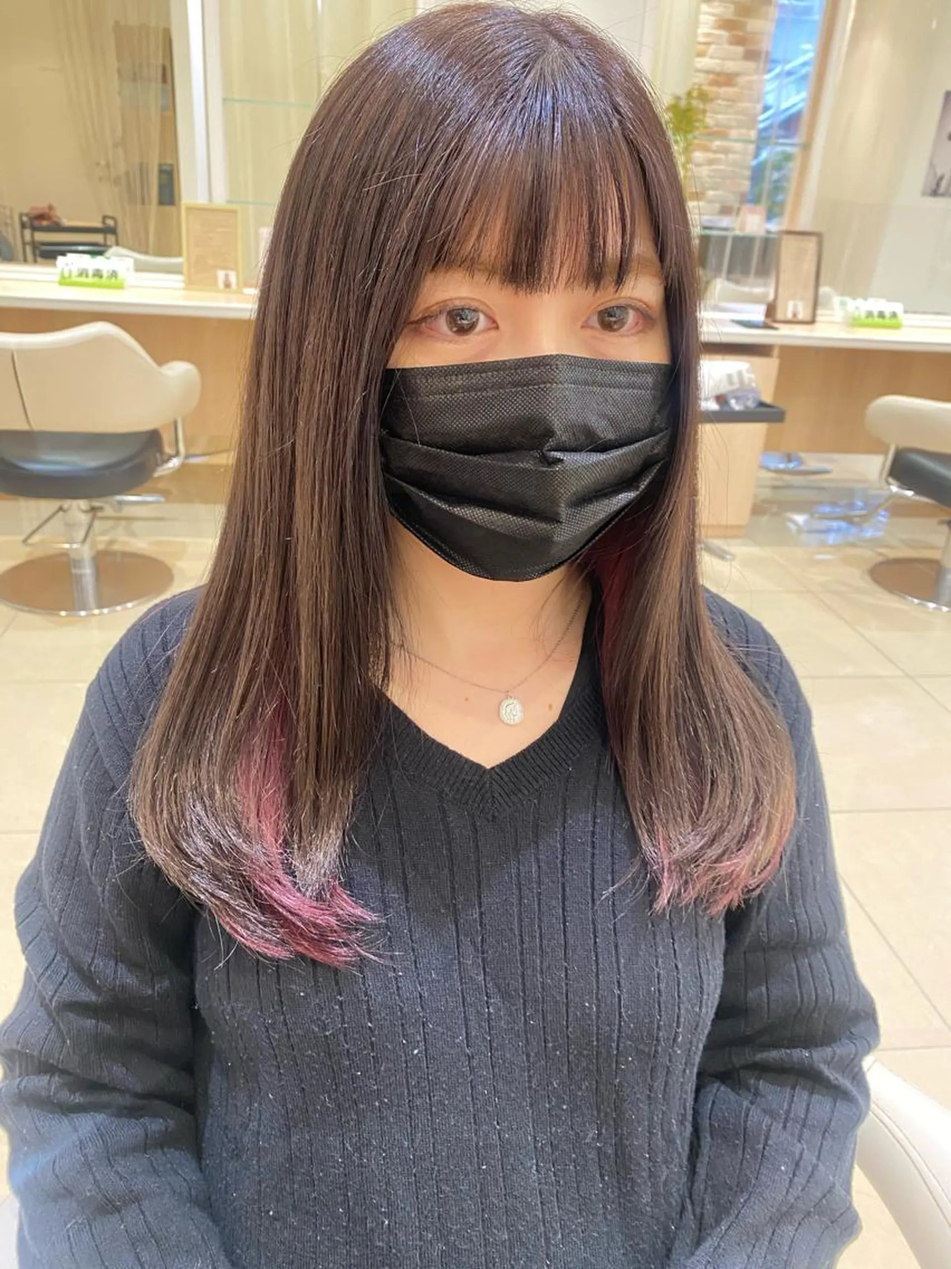 ロング カラー 🩵波巻き／ツイスパ HARU💎のヘアスタイル