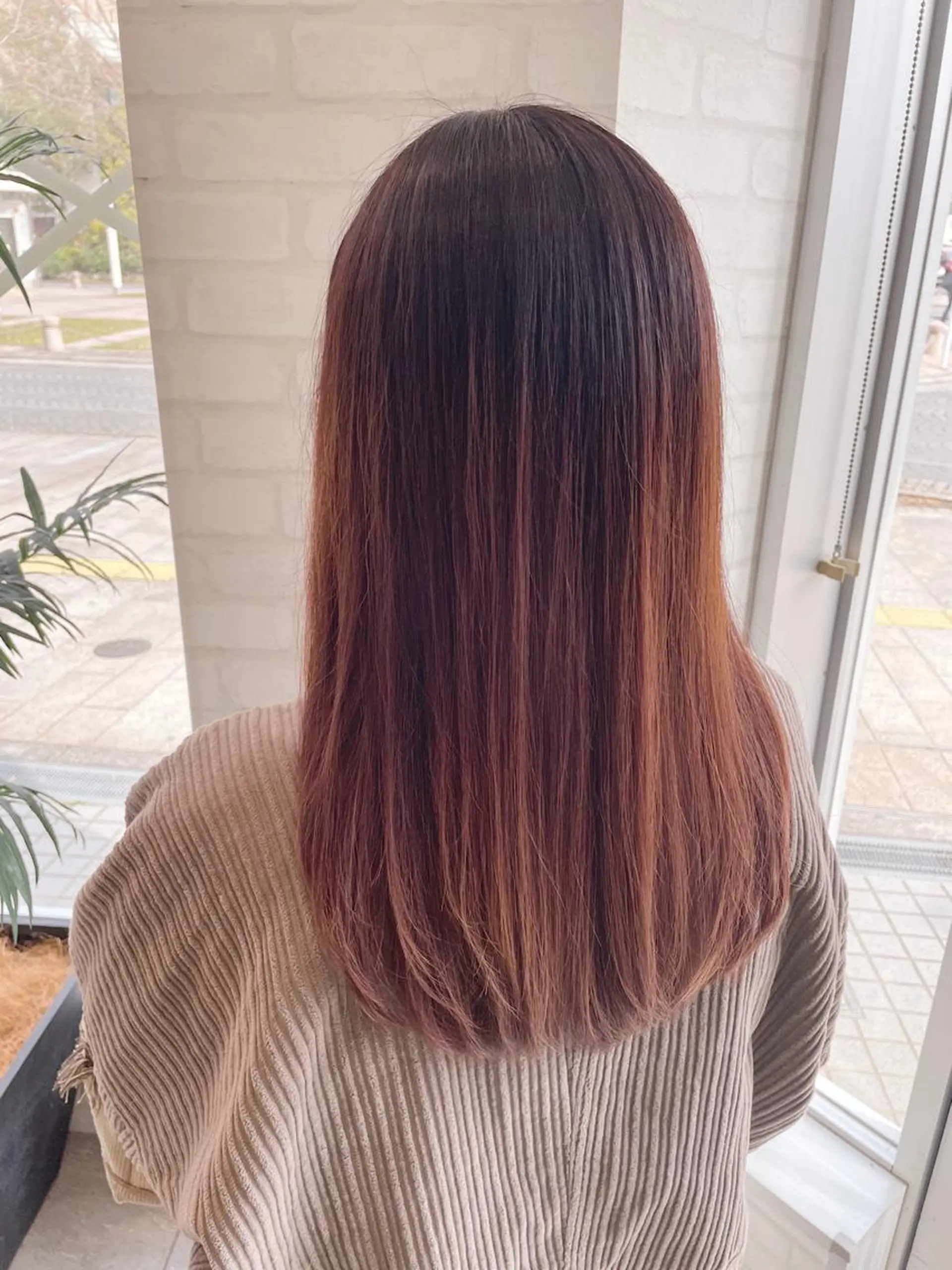 ロング カラー ケアブリーチ /髪質 改善/古橋圭史郎のヘアスタイル