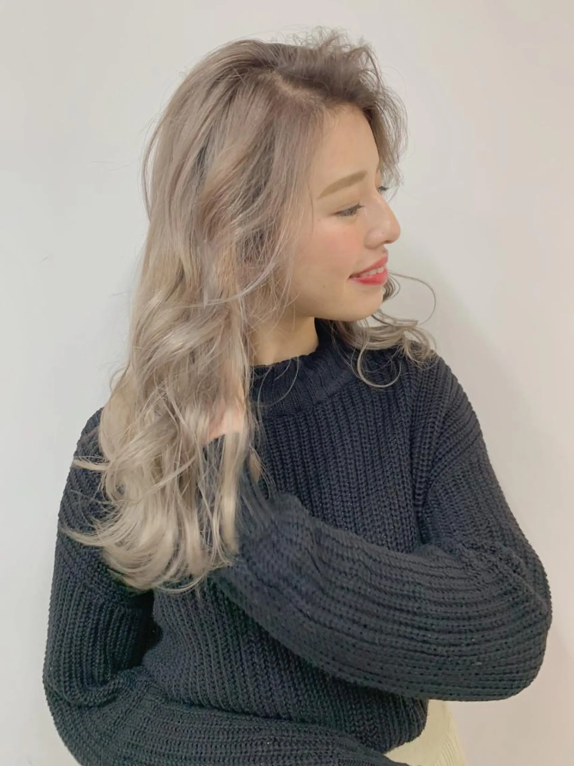 セミロング 韓国風/髪質改善 赤み消し✨junkiのヘアスタイル