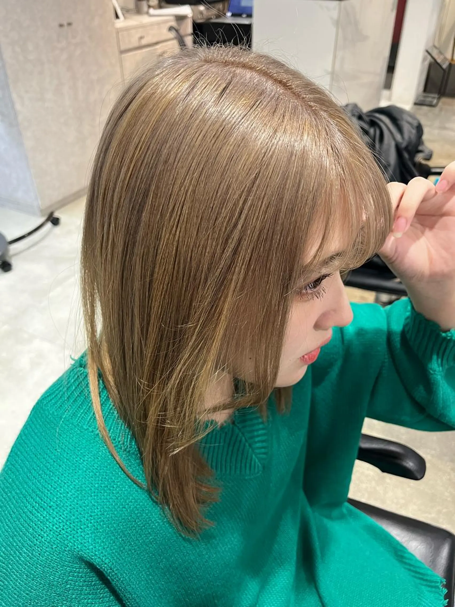 セミロング カラー littlenene /たちばなのヘアスタイル