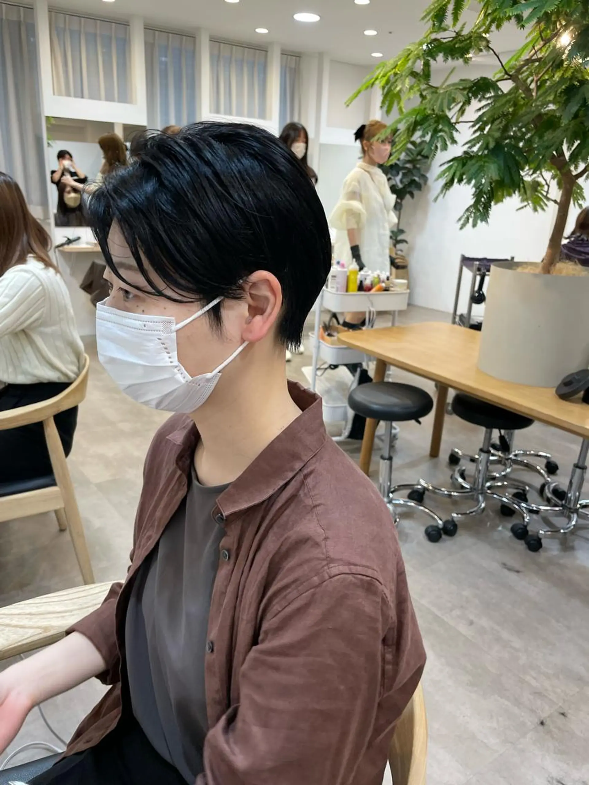 ショート 大迫 江梨のヘアスタイル