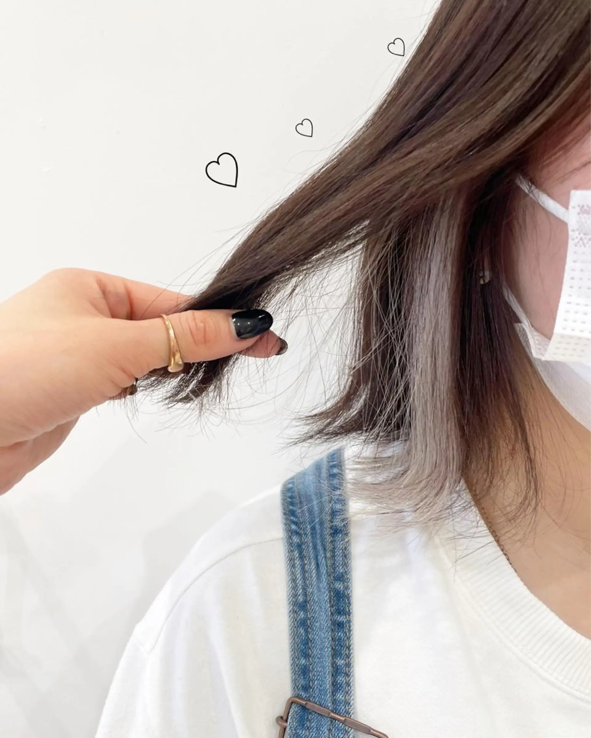 ショート カラー シールエクステ エクステ 新宿駅近♡個室 ♡関口三都季🌜のヘアスタイル