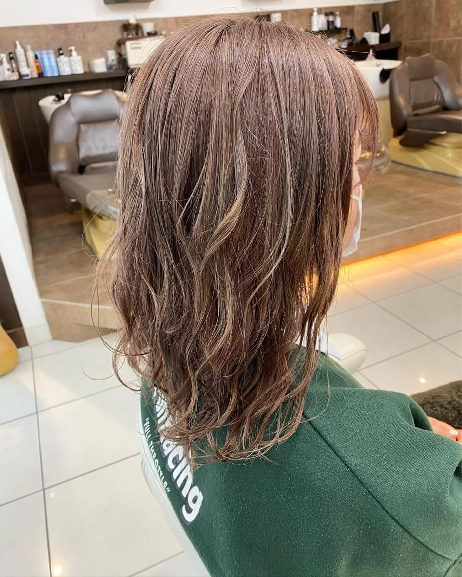 ミディアム カラー アレンジ&ショート 💙YUKINOのヘアスタイル