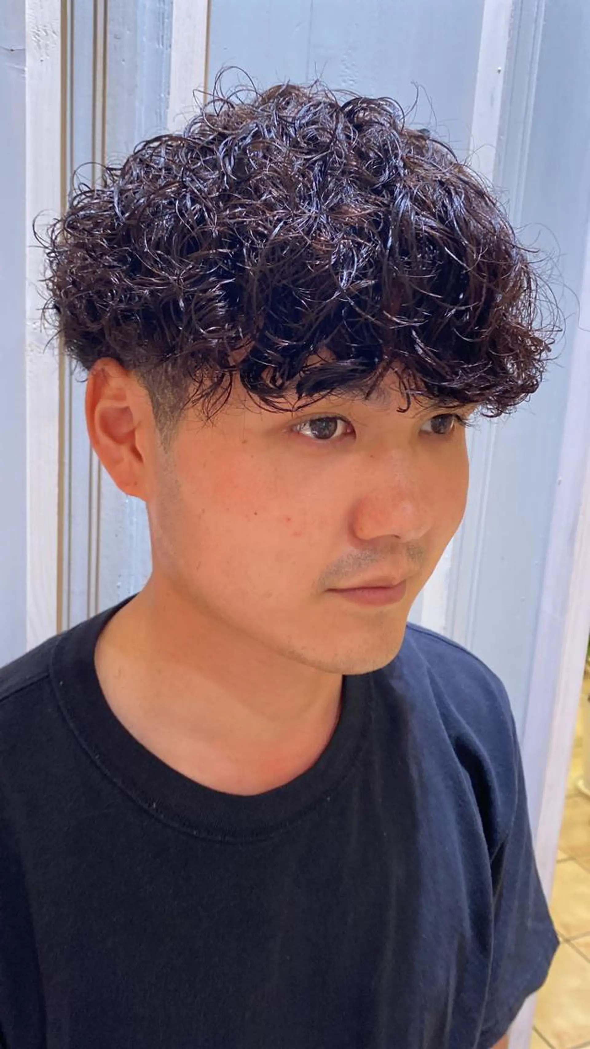 パーマ メンズ カット パーマ トリートメント さこだ しょうた 【副店長】のヘアスタイル