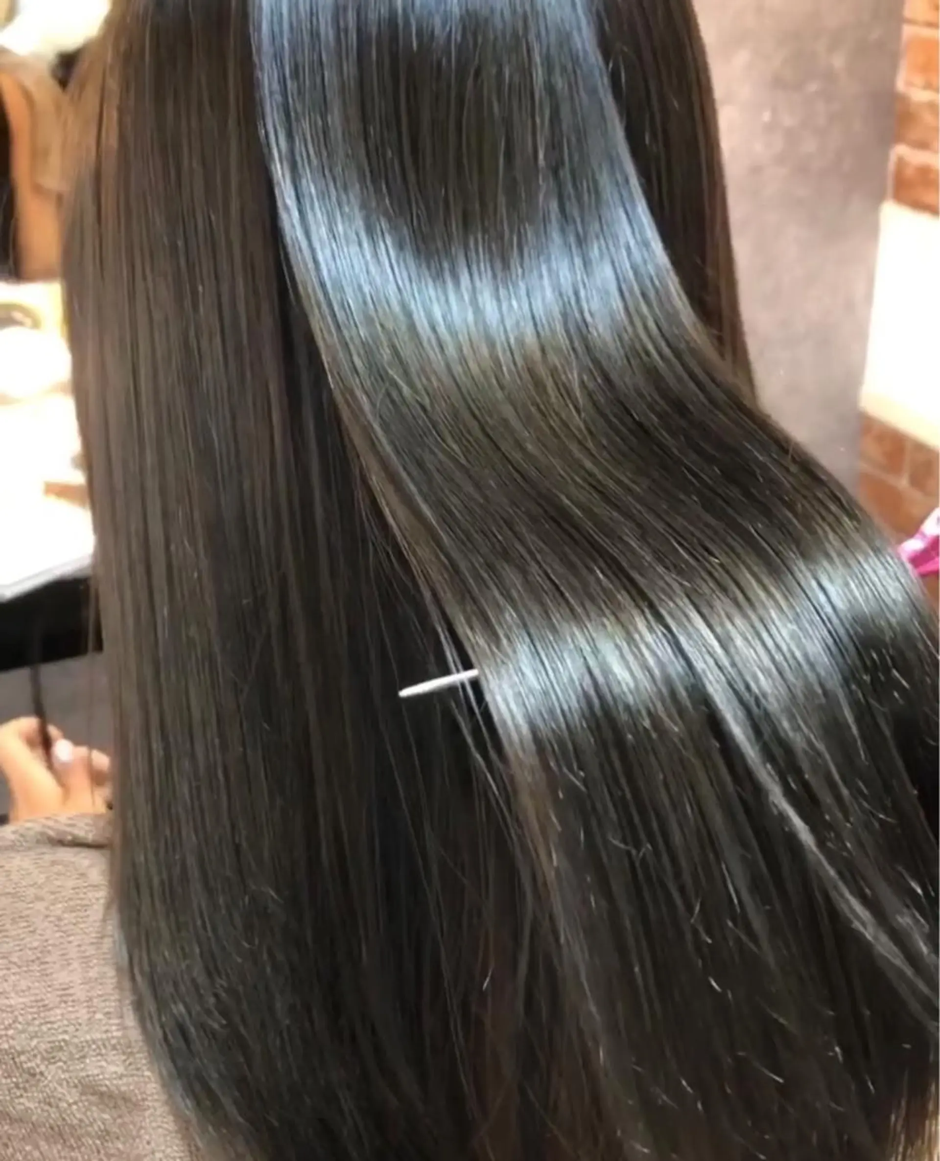 ロング カラー 韓国／ハッシュカット ／透明感カラー／金野のヘアスタイル