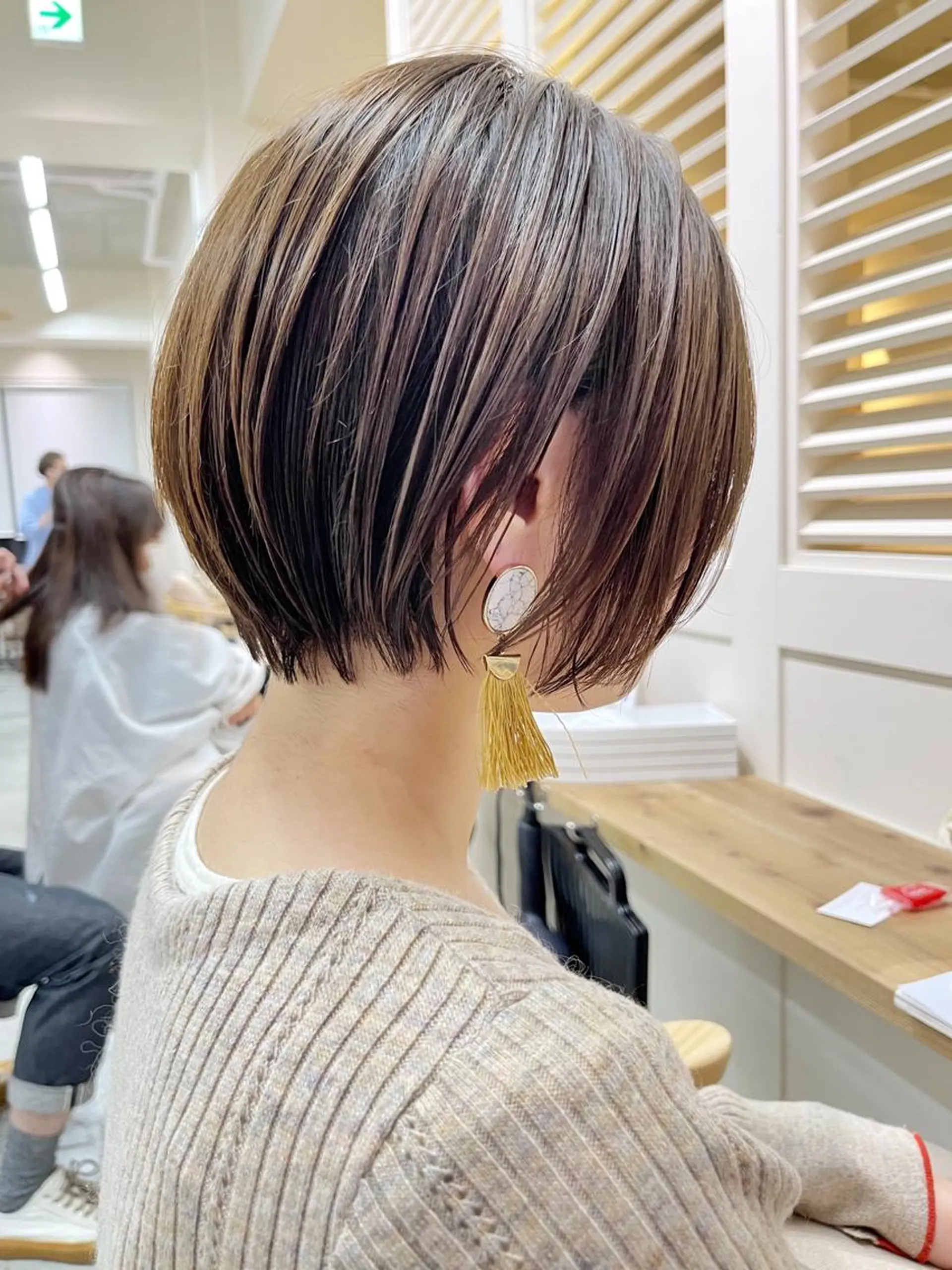 ショート カット トリートメント イメチェンカット✂️ 錦糸町佐藤店長のヘアスタイル