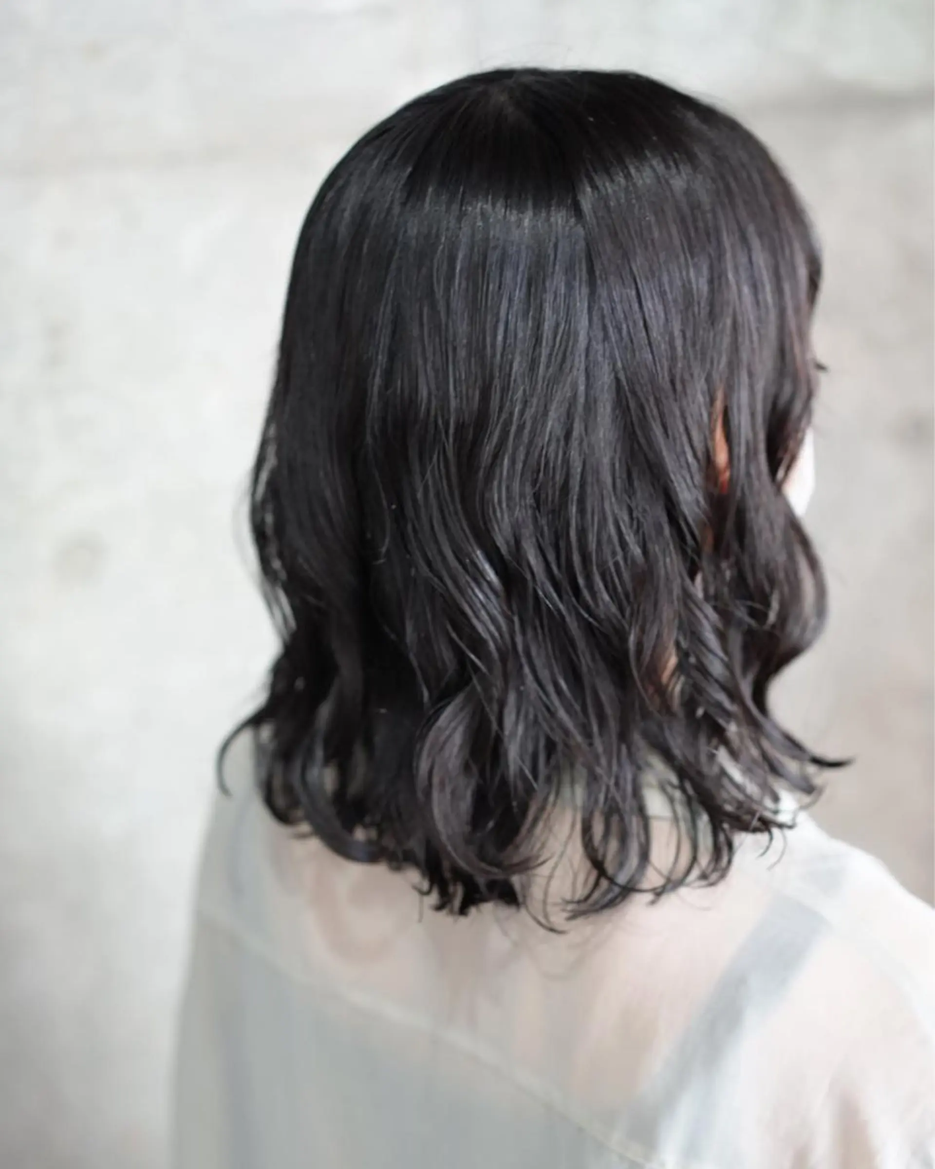 ミディアム パーマ ボブパーマコテ巻き風 パーマNo1深江秀平のヘアスタイル