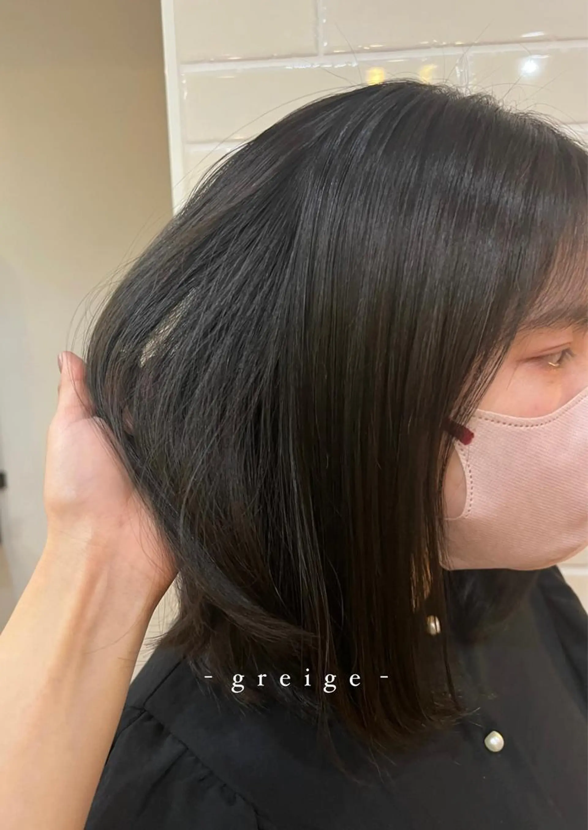 ミディアム カラー 透明感カラー natsu/梅田 /透明感/艶髪のヘアスタイル