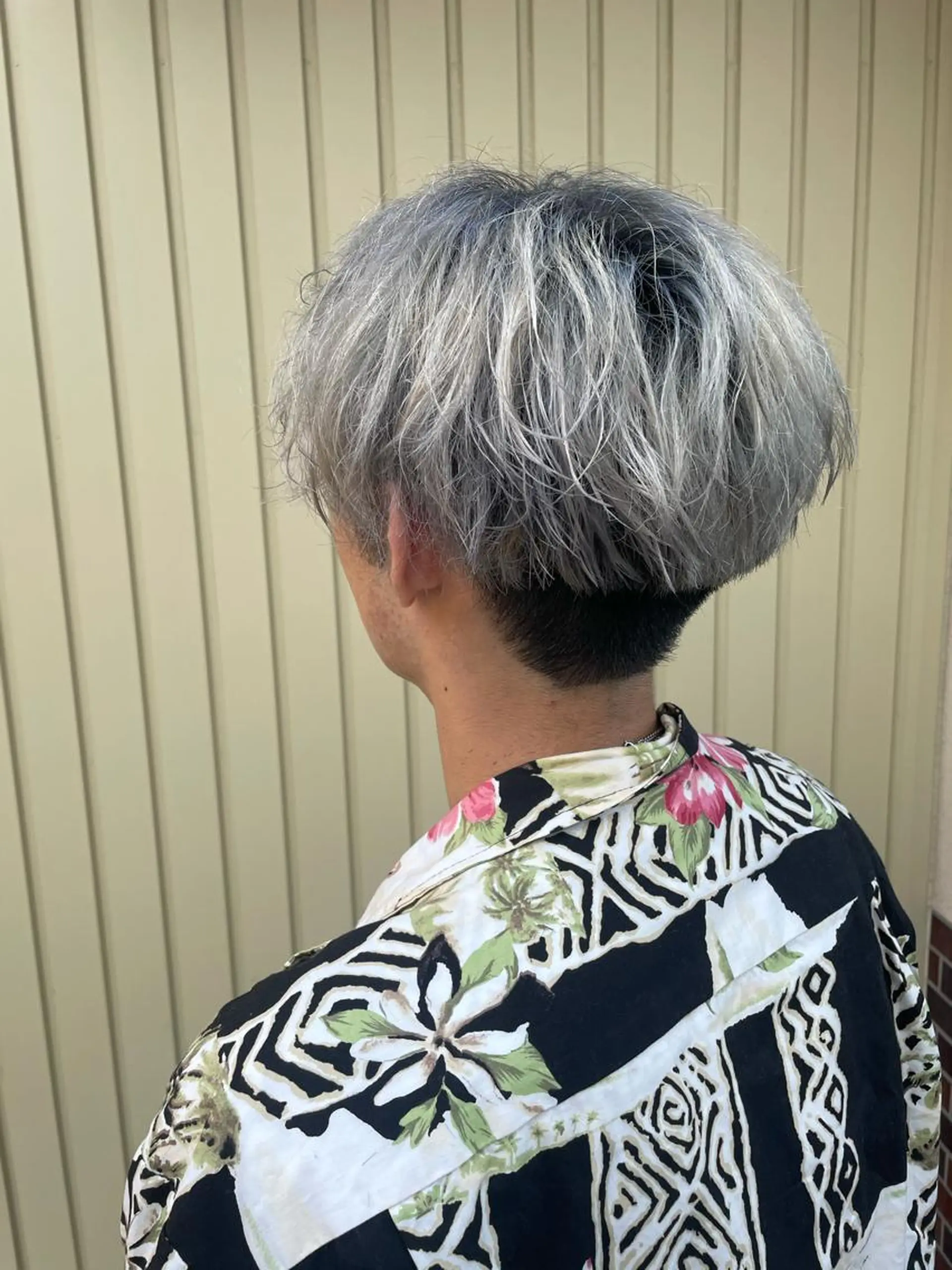 カラー メンズ ケアブリーチ /髪質 改善/古橋圭史郎のヘアスタイル