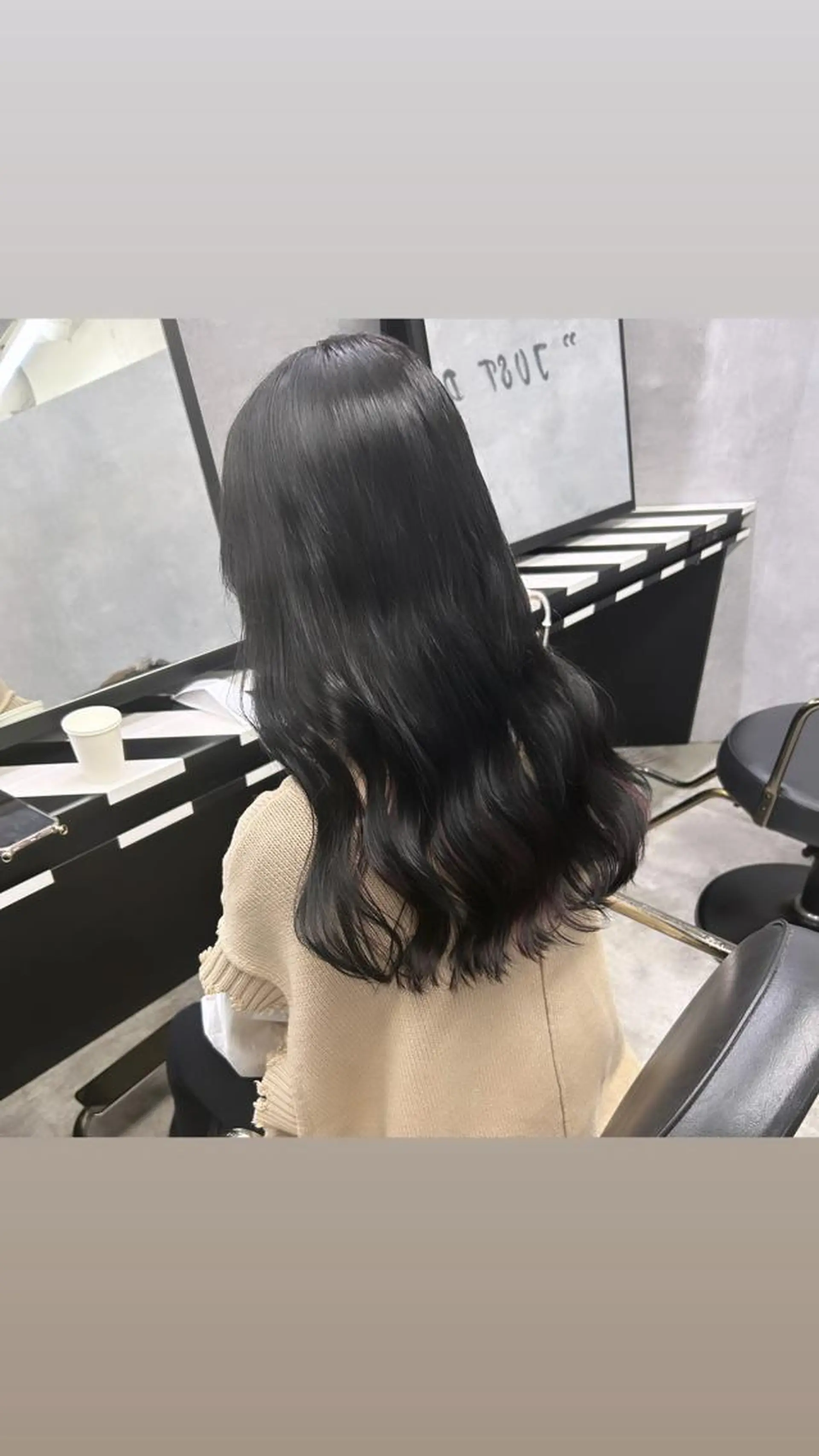 ロング 縮毛矯正・髪質改善 特化 出納 直起のヘアスタイル