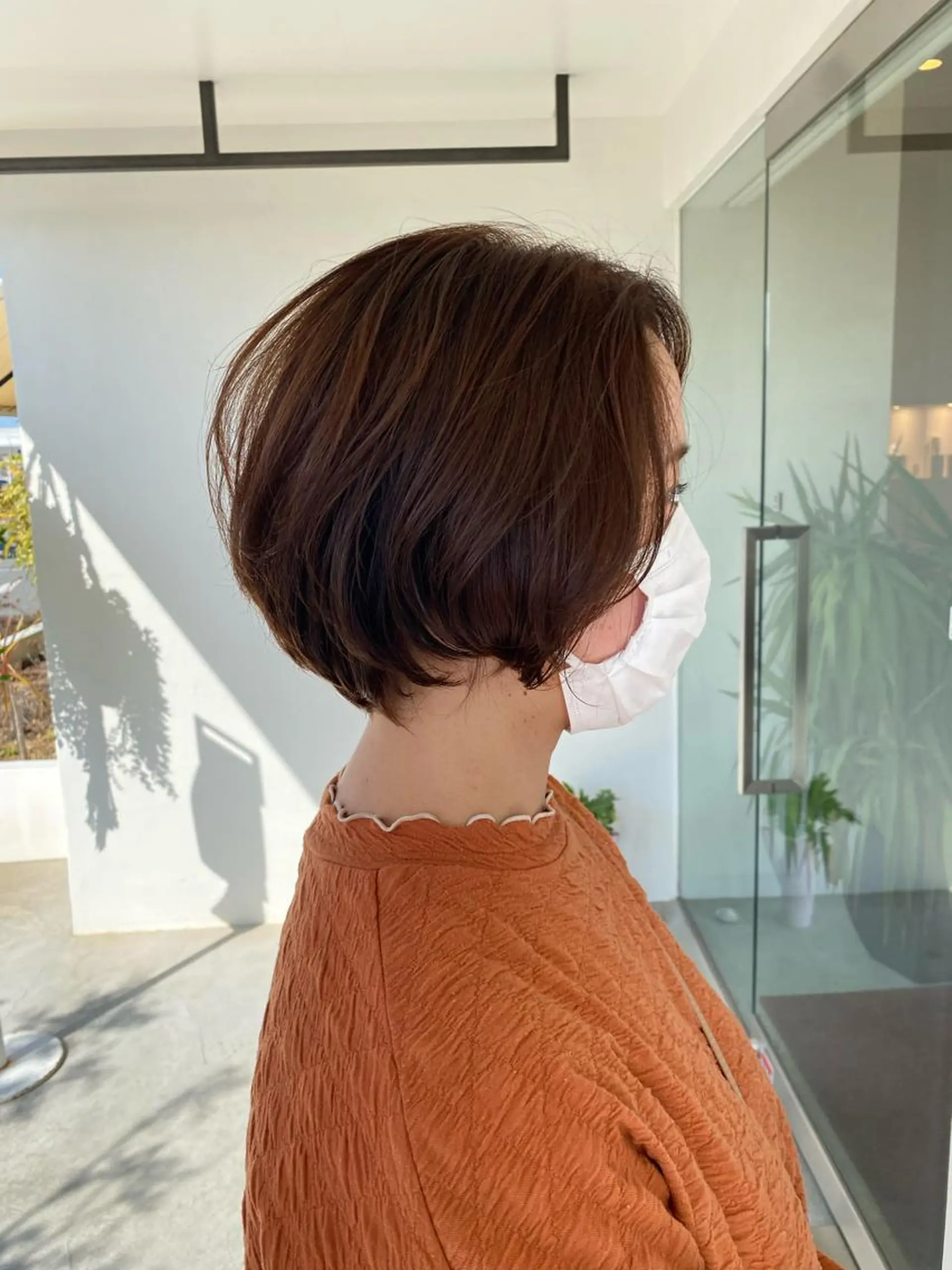 ショート ショートボブ ボブ ショートヘア 鹿児島 聖来のヘアスタイル