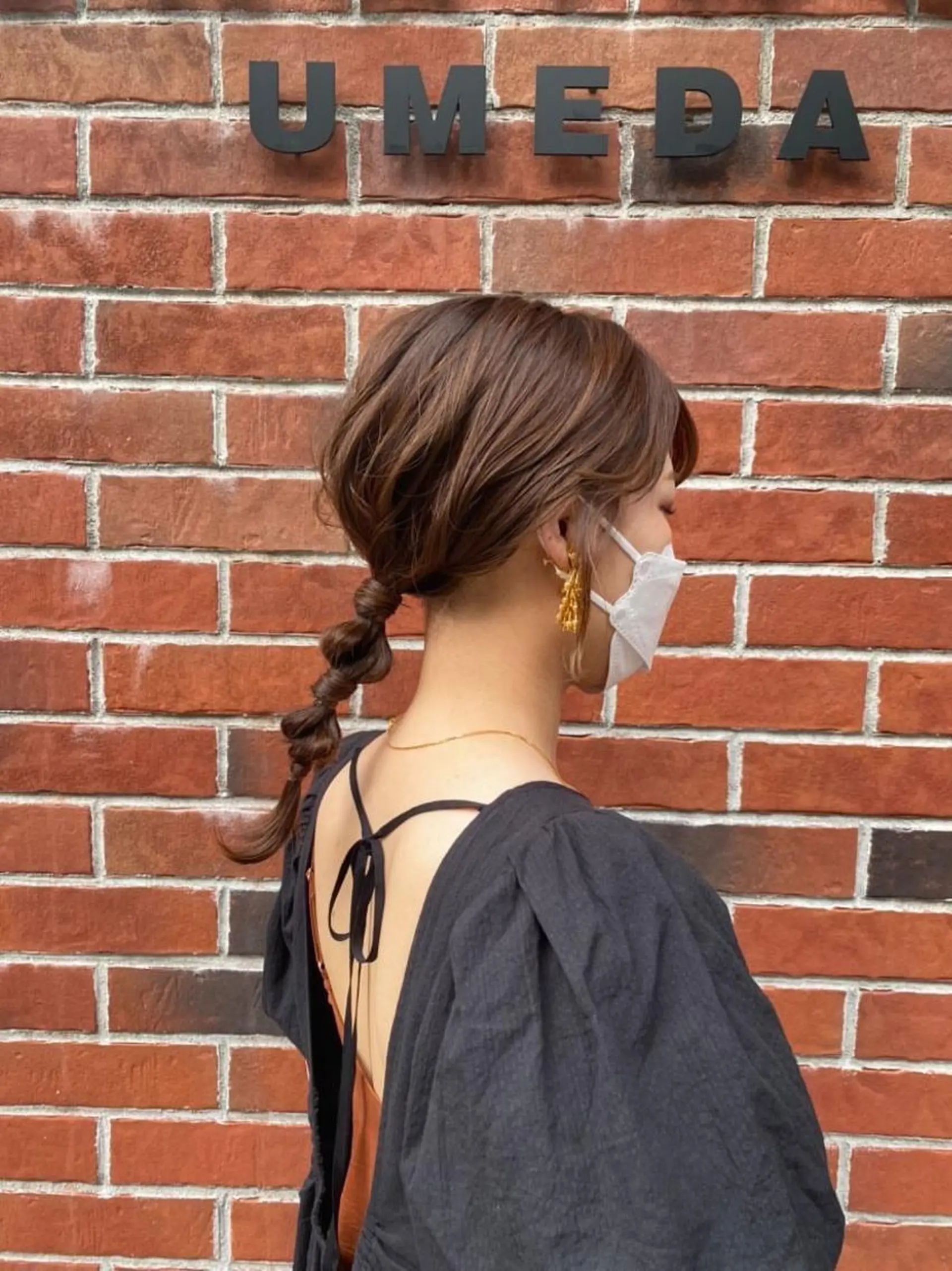 セミロング ヘアアレンジ 酸性縮毛矯正🧴韓国 レイヤー/髪質改善のヘアスタイル