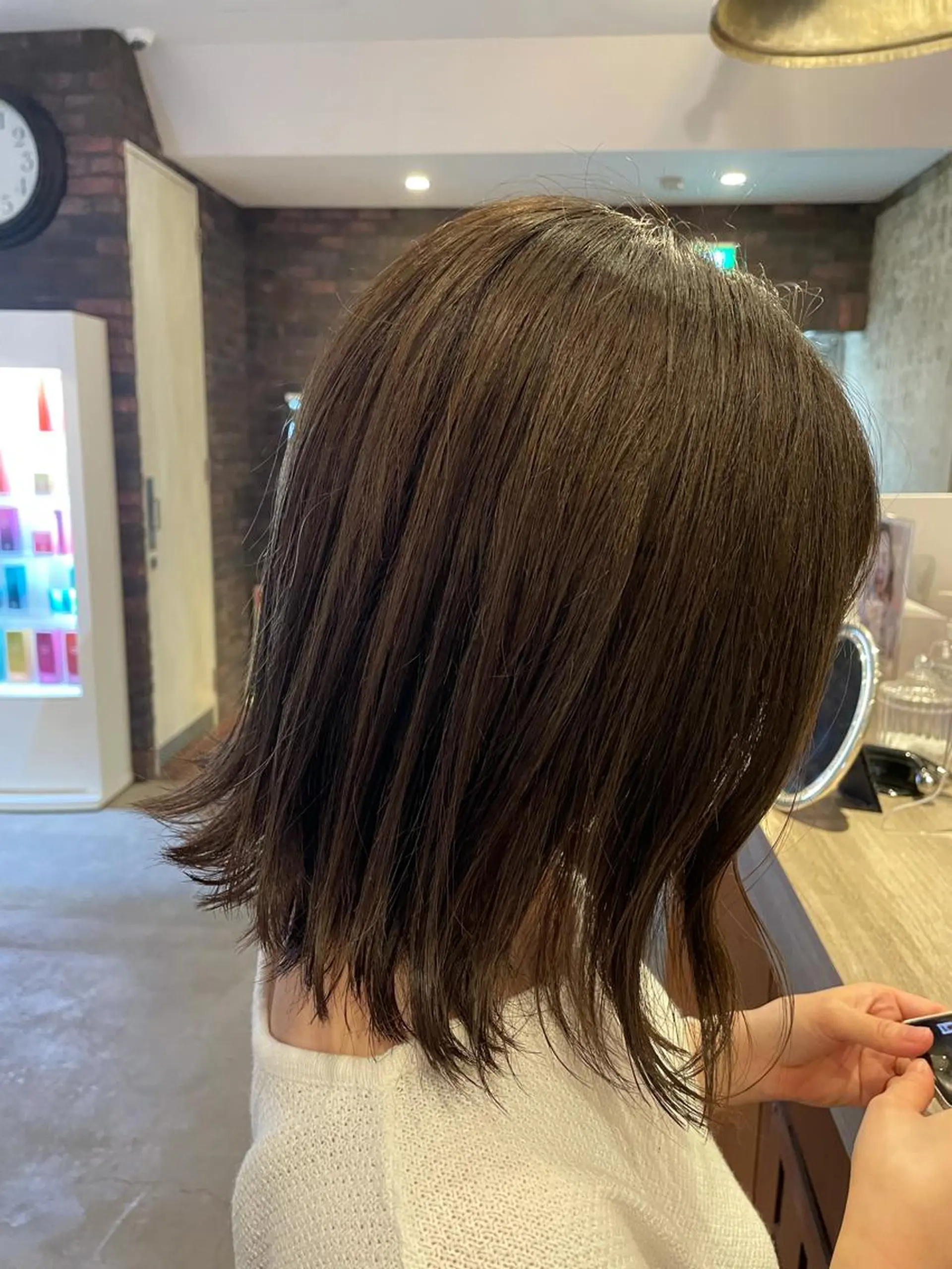 ミディアム ZAZA ASAMIのヘアスタイル