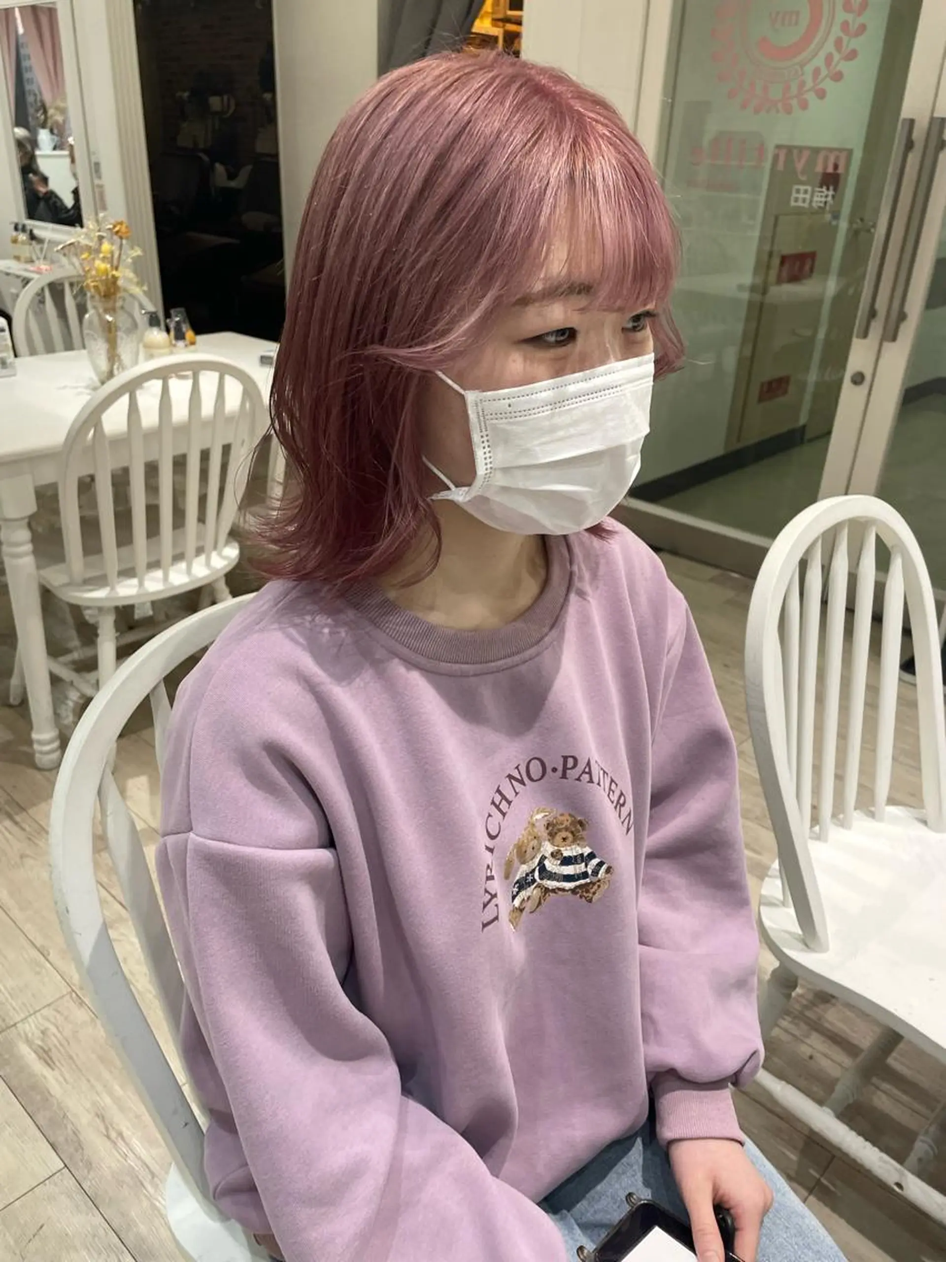 ミディアム カラー miyu /大阪美容室のヘアスタイル