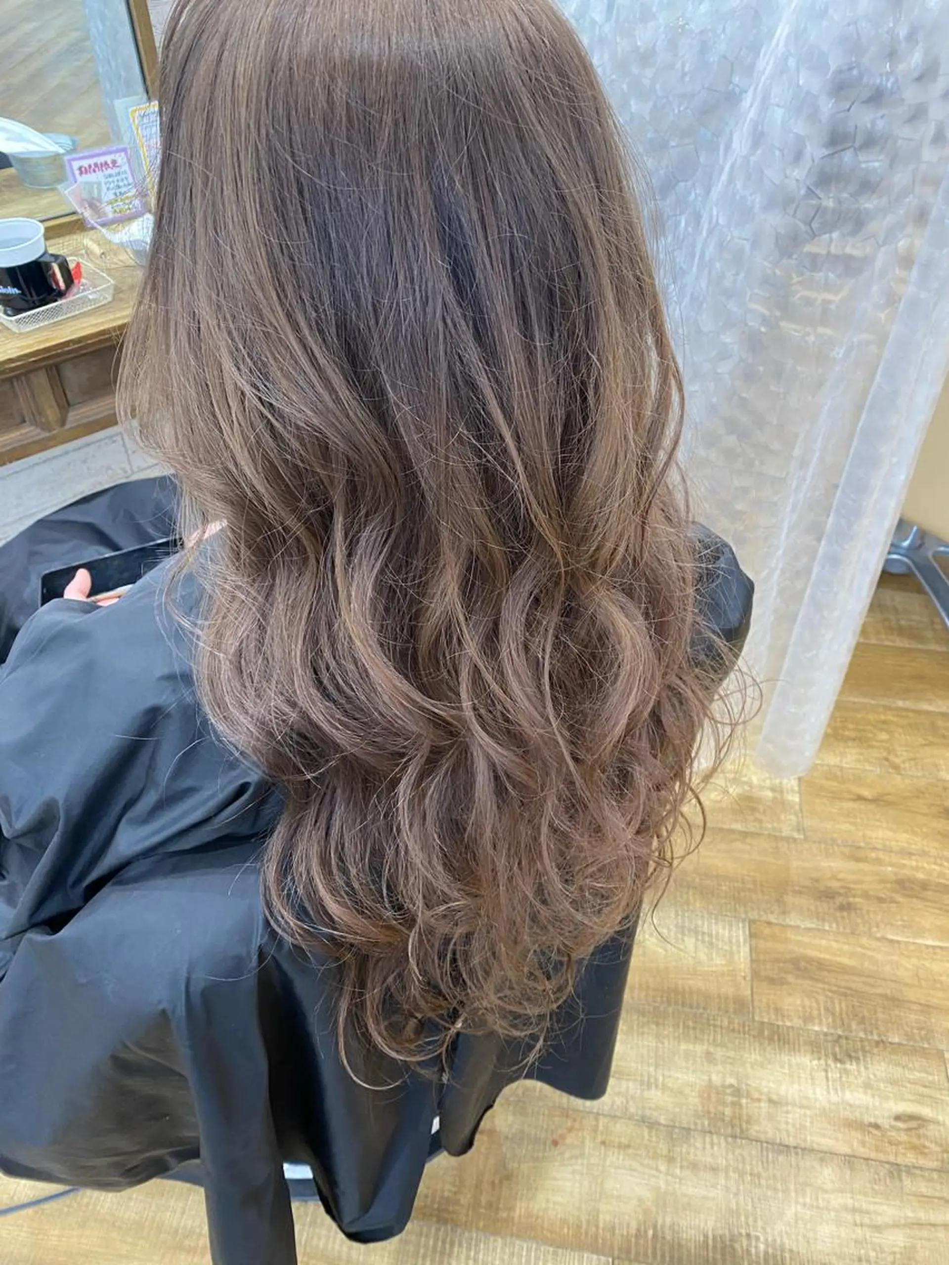 ロング カラー グラデーションカラー ハイトーン/ウルフ/ ボブ/増田のヘアスタイル